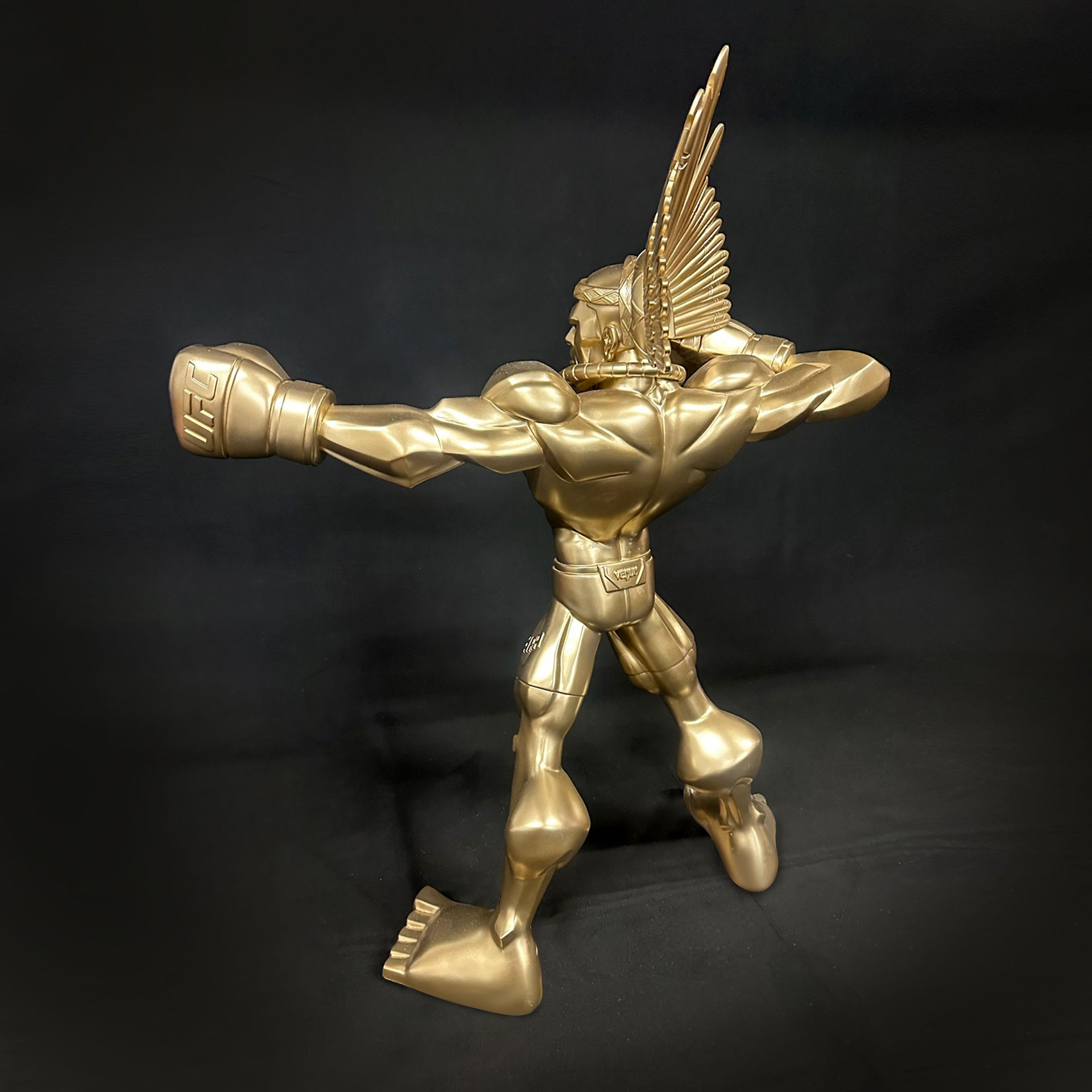 Alex Pereira Gold 1-of-1 Limited Edition UFC Stance Sculpture