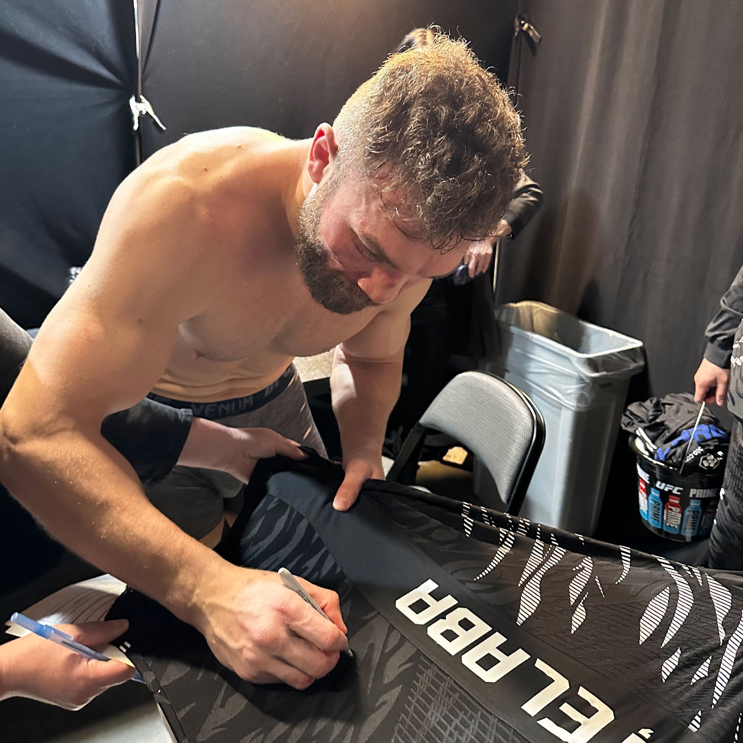 Ion Cutelaba Signed 1-of-1 Fight Issued Jersey UFC Fight Night: Cejudo vs Song