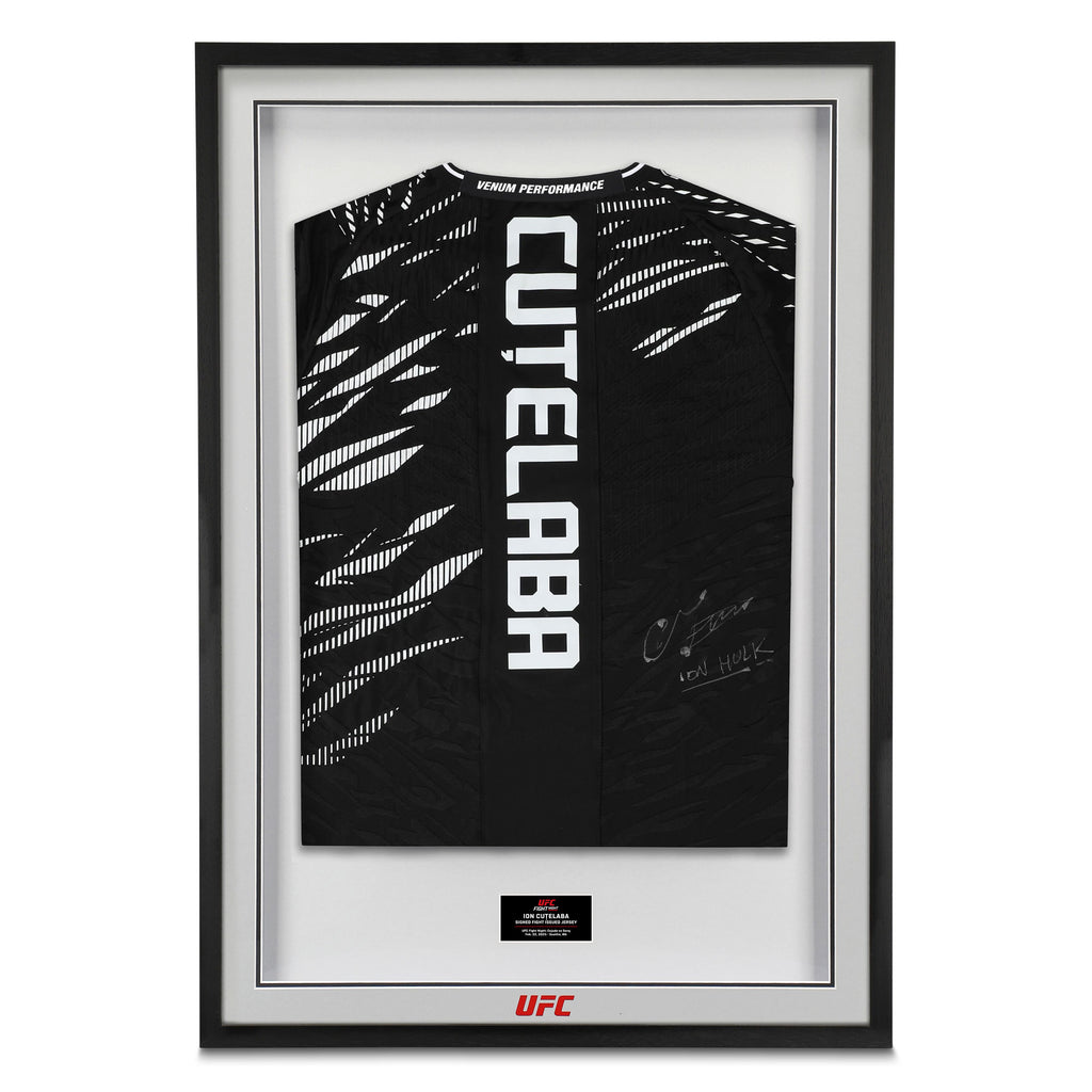 Ion Cutelaba Signed 1-of-1 Fight Issued Jersey UFC Fight Night: Cejudo vs Song