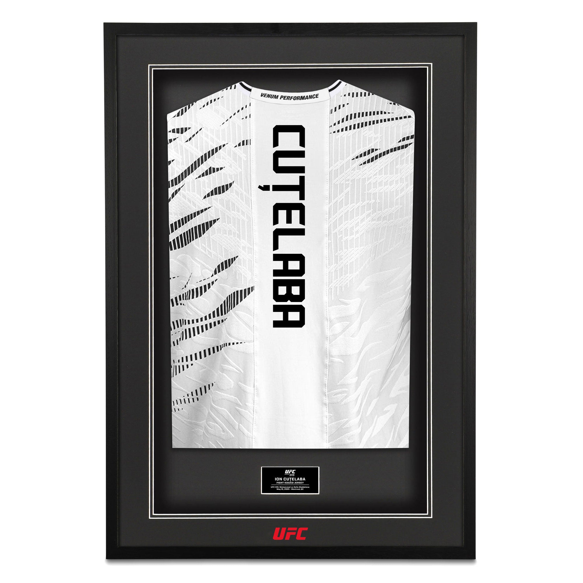 Ion Cutelaba 1-of-1 Fight Issued Jersey UFC 315: Muhammad vs Della Maddalena
