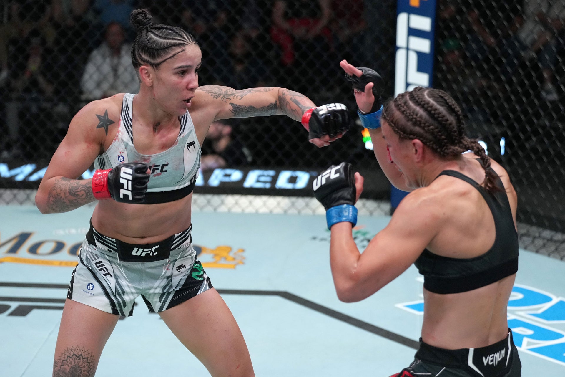 Istela Nunes Signed 1-of-1 Fight Issued Hoodie UFC Fight Night: Luque vs Muhammad 2