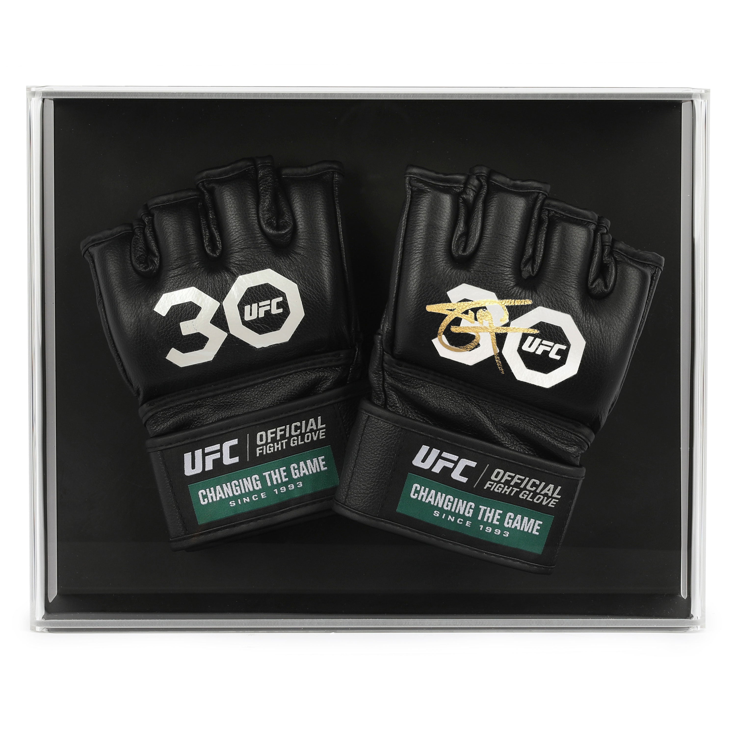 Ian Machado Garry Signed Official UFC Gloves – 30th Anniversary Edition