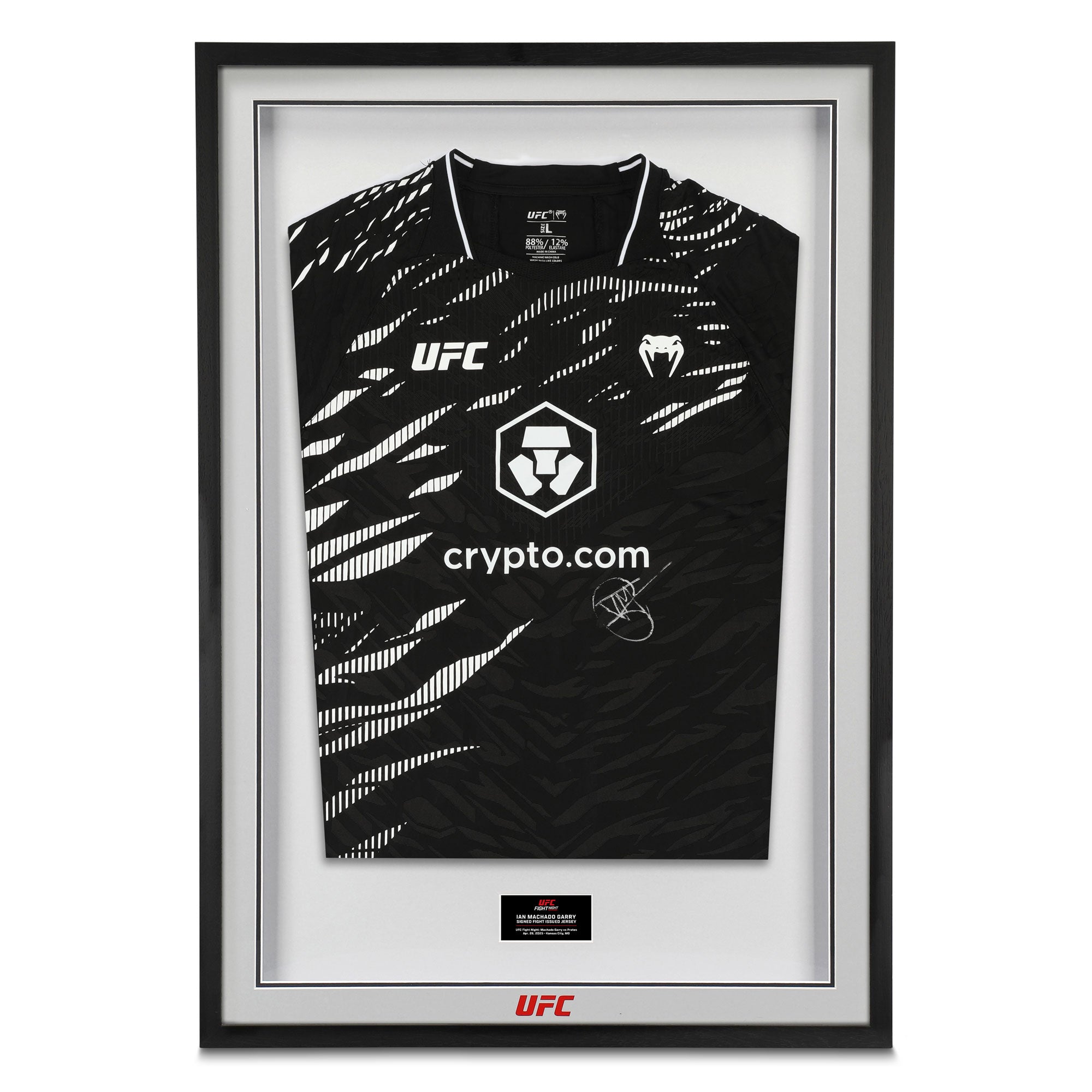 Ian Machado Garry Signed 1-of-1 Fight Issued Jersey UFC Fight Night: Machado Garry vs Prates