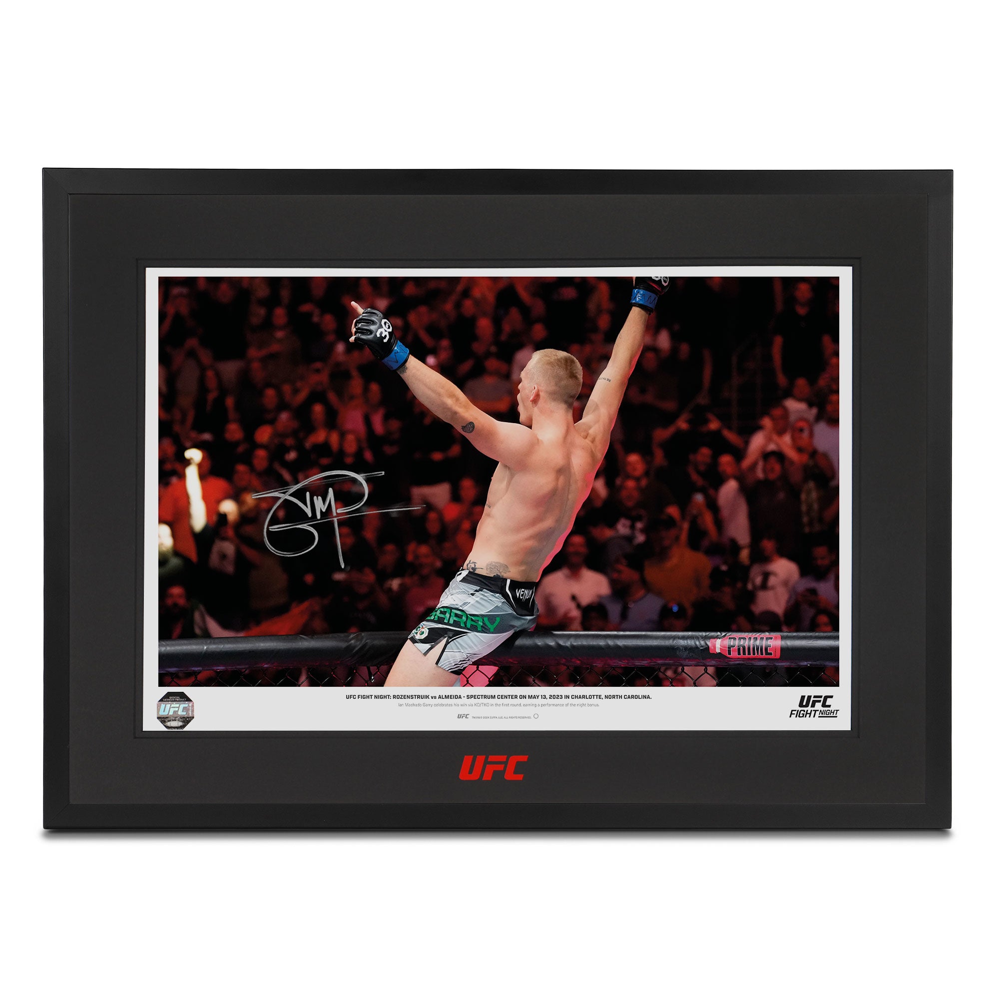 Ian Garry Signed Photo UFC Fight Night Rozenstruik vs Almeida