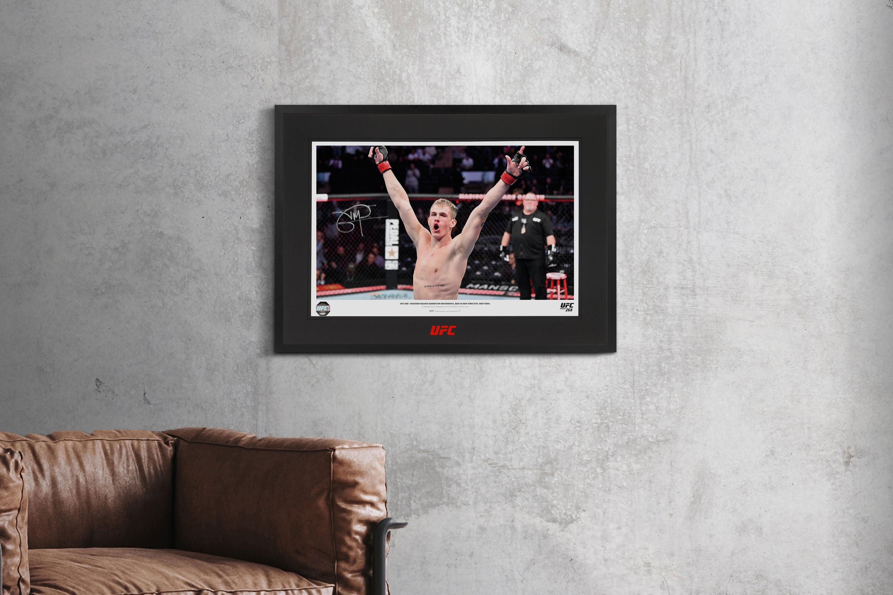 Ian Garry Signed Photo UFC 268