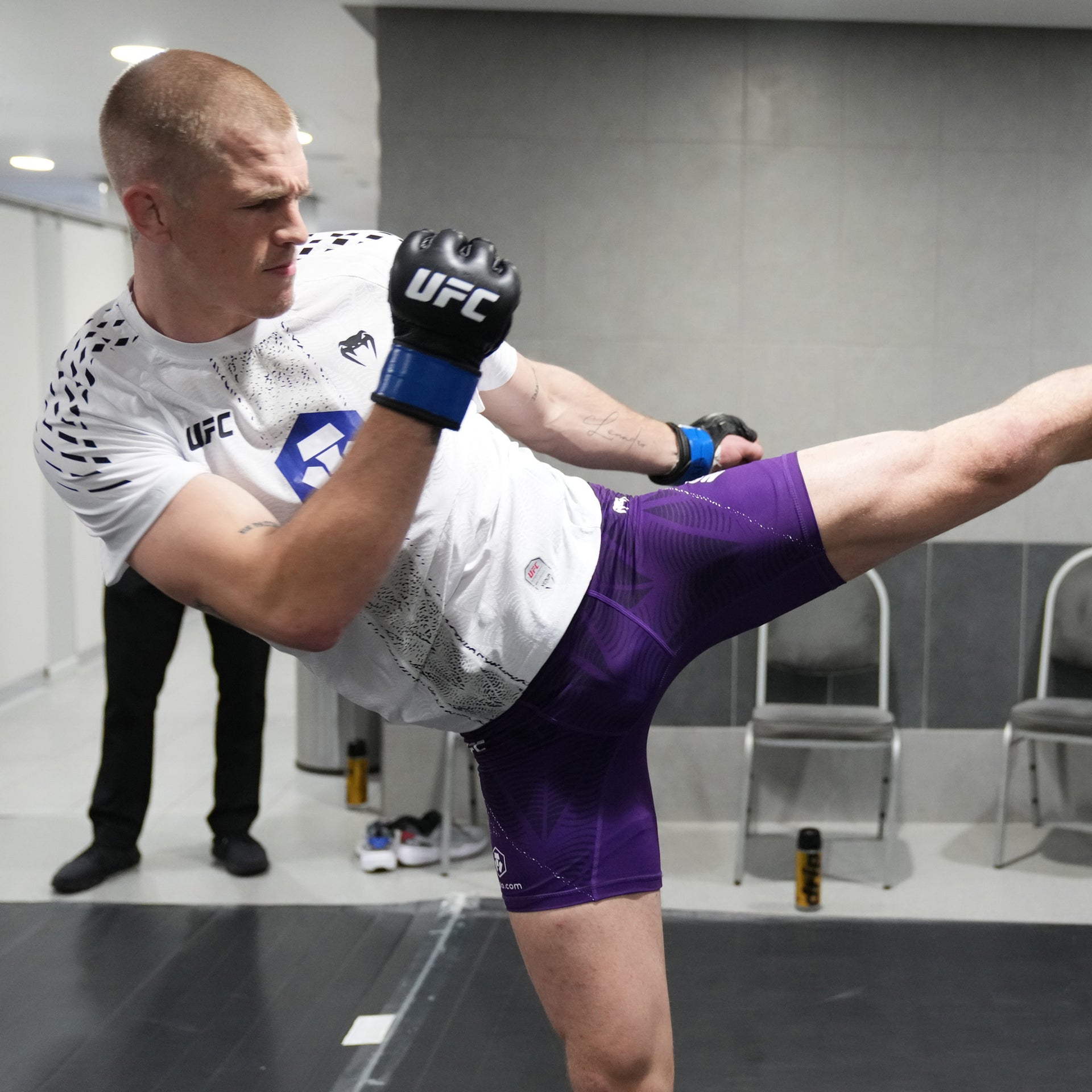 Ian Machado Garry Signed 1-of-1 Fight Worn Jersey UFC Fight Night: Tsarukyan vs Hooker