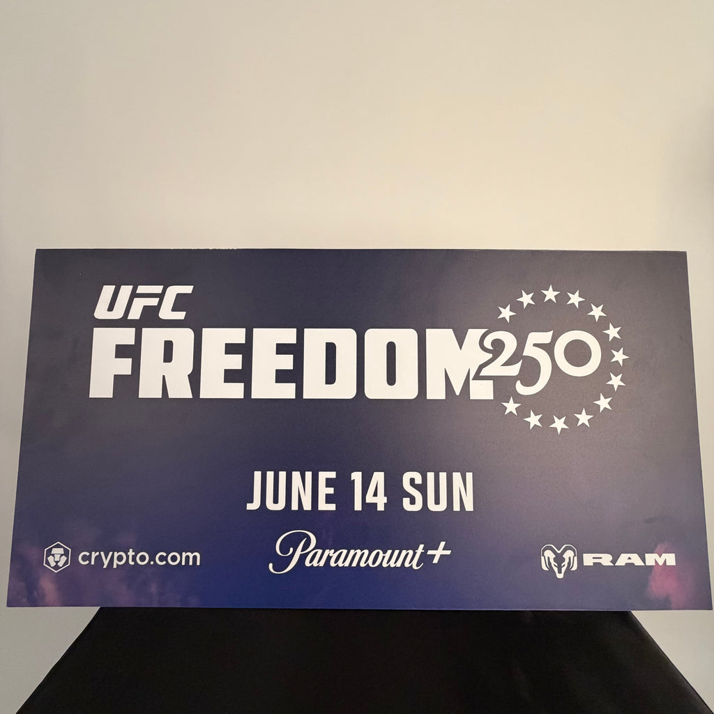 UFC Freedom 250 Press Conference Event Signage – Edition 1