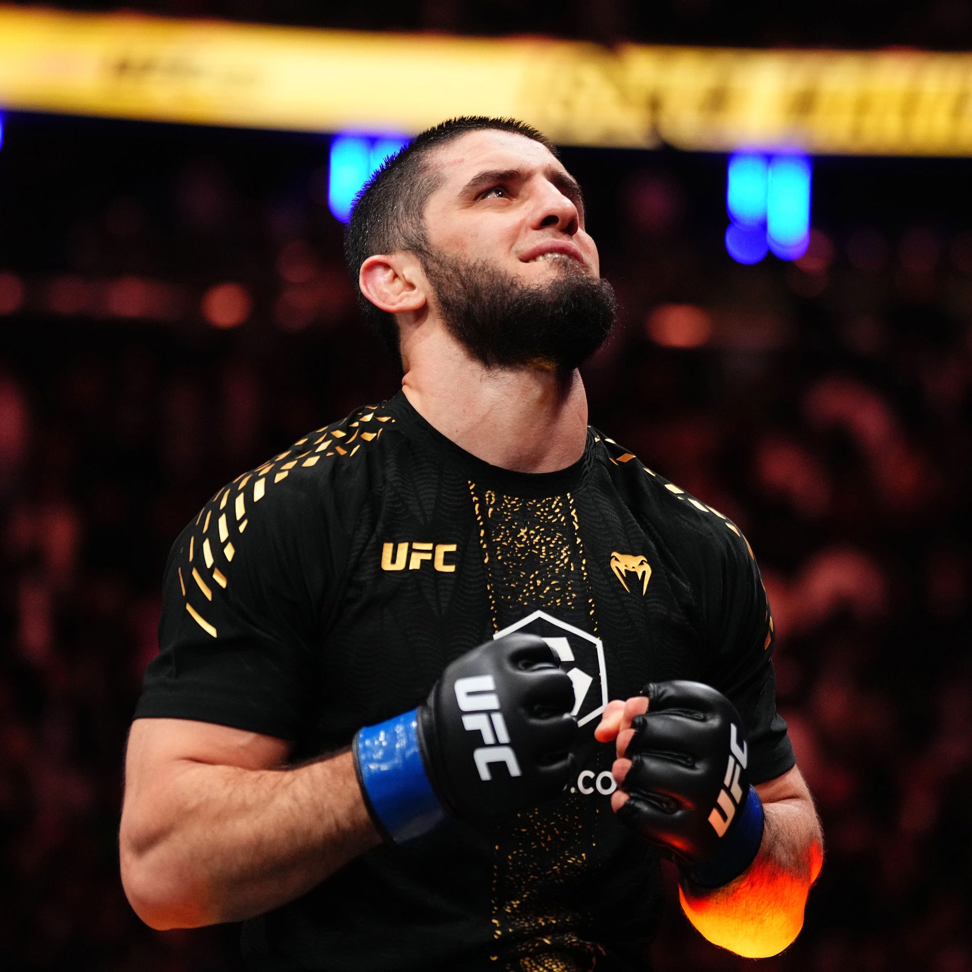 Islam Makhachev Signed 1-of-1 Fight Worn Jersey VeChain UFC 322: Della Maddalena vs Makhachev