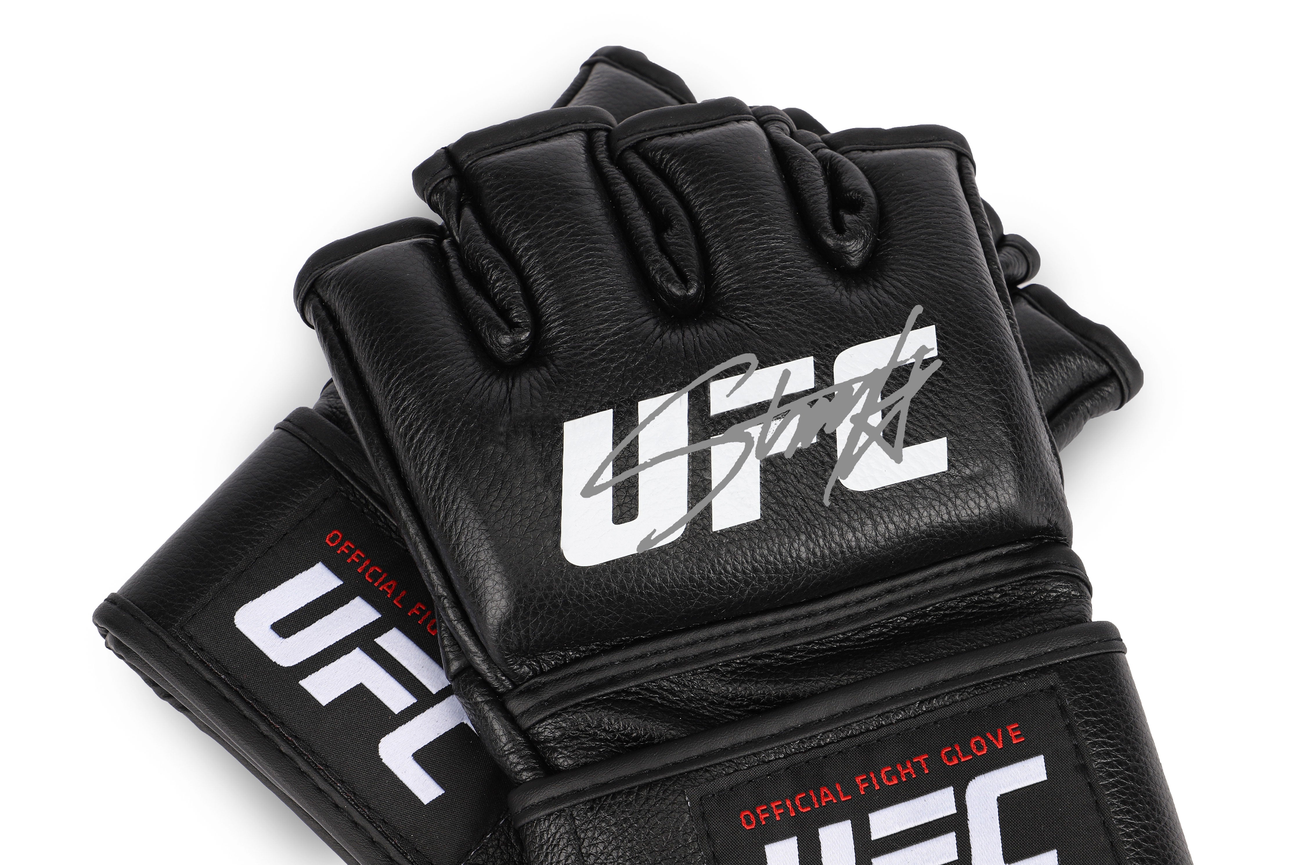Israel Adesanya Signed Official UFC Replica Gloves