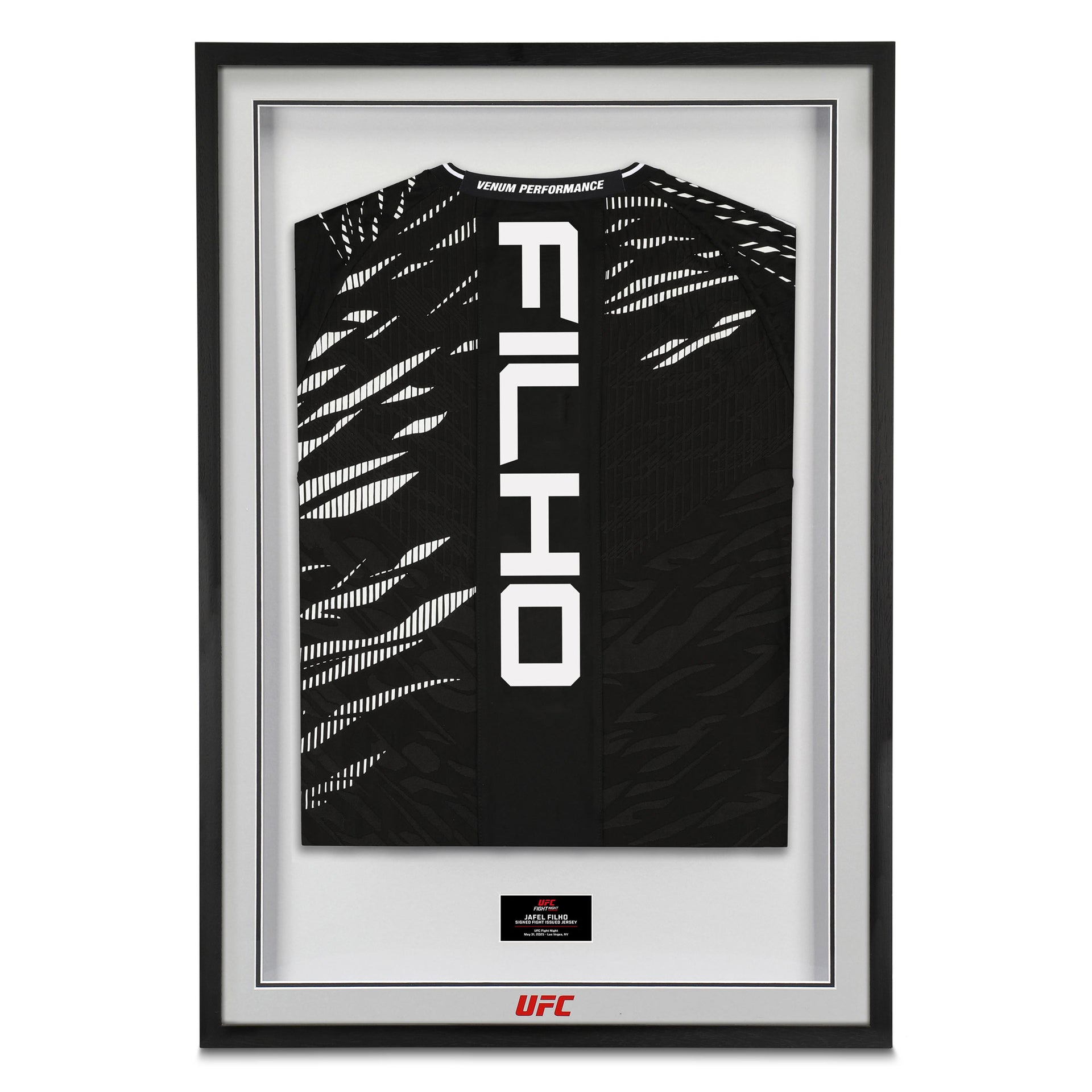 Jafel Filho Signed 1-of-1 Fight Issued Jersey UFC Fight Night: Blanchfield vs Barber