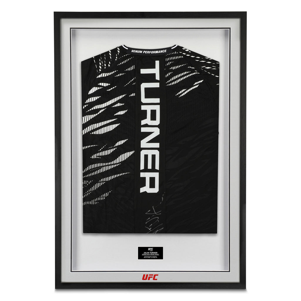 Jalin Turner Signed 1-of-1 Fight Issued Jersey UFC 313: Pereira vs Ankalaev