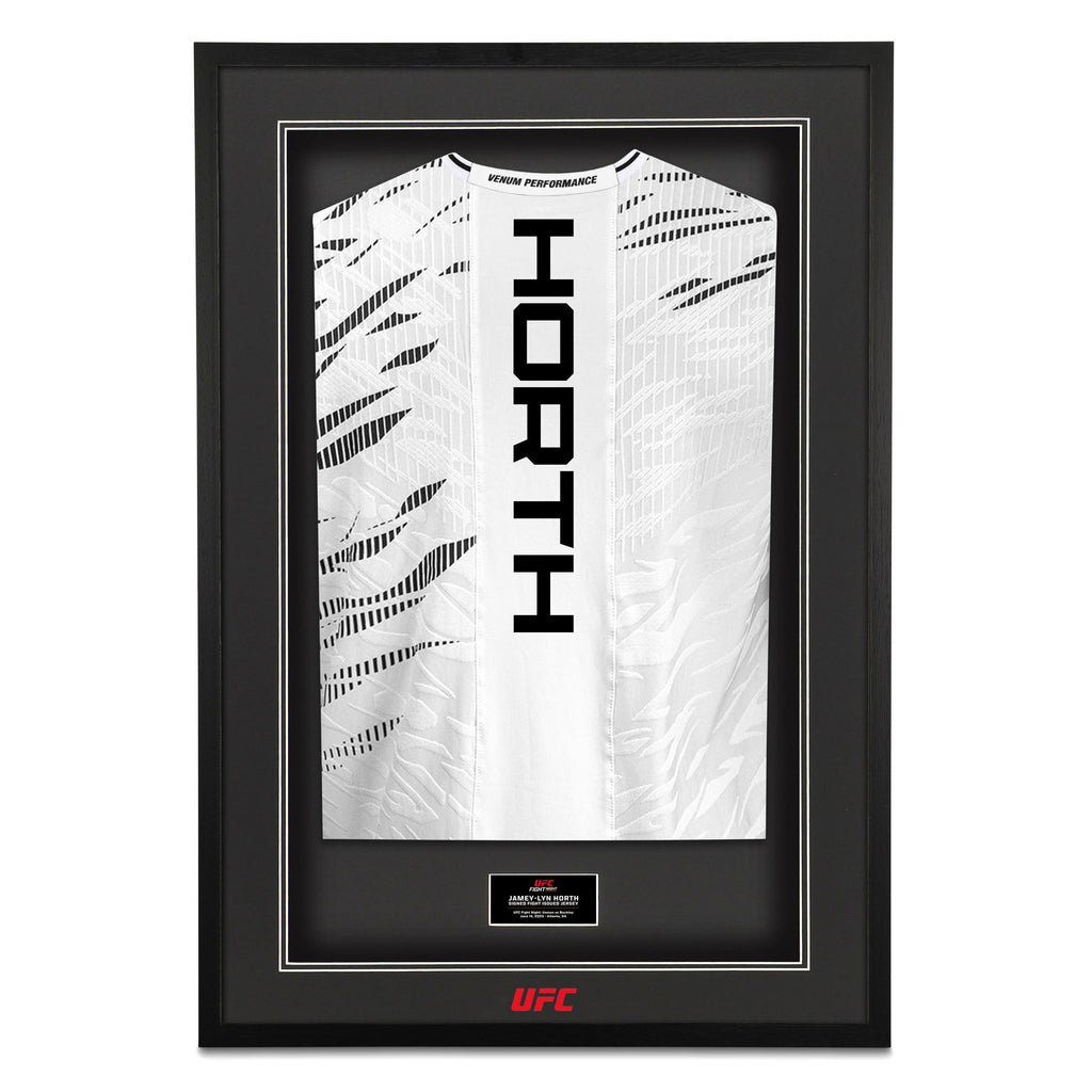 Jamey-Lyn Horth Signed 1-of-1 Fight Issued Jersey UFC Fight Night: Usman vs Buckley