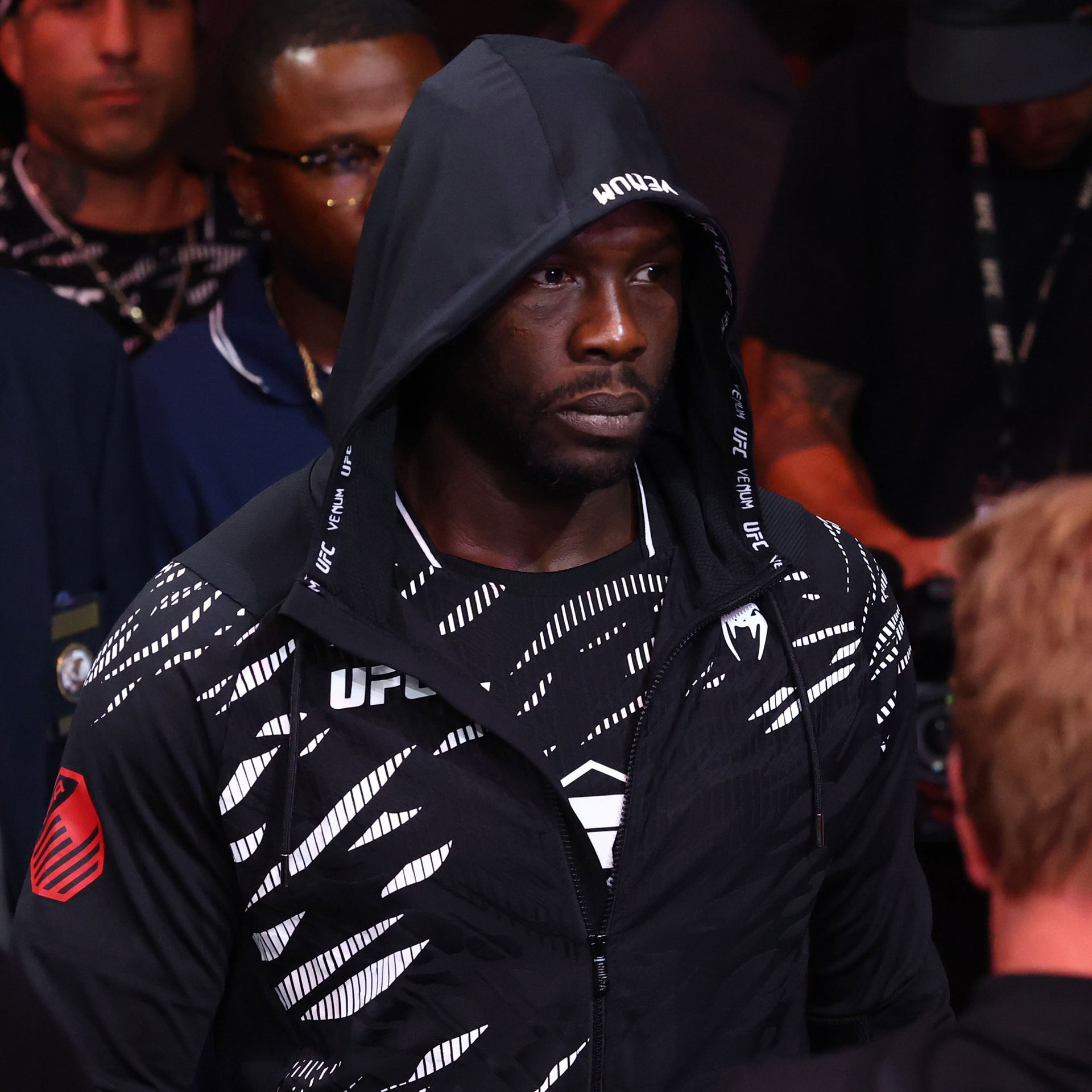 Jared Cannonier Signed 1-of-1 Fight Worn Hoodie UFC 319: Du Plessis vs Chimaev