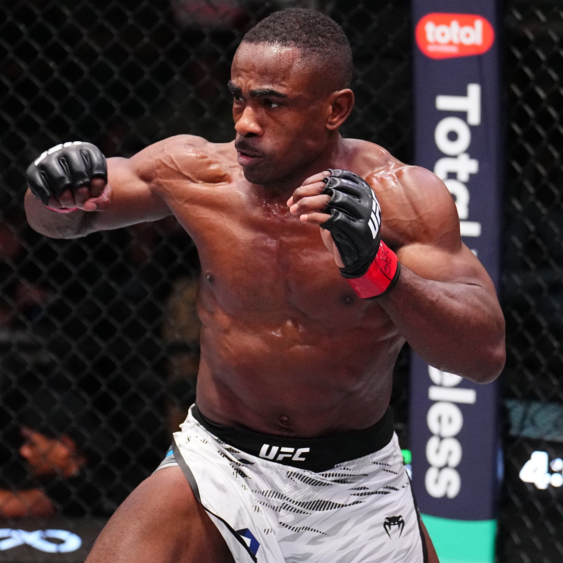 Jeremiah Wells Signed 1-of-1 Fight Worn Gloves UFC Fight Night: Garcia vs Onama