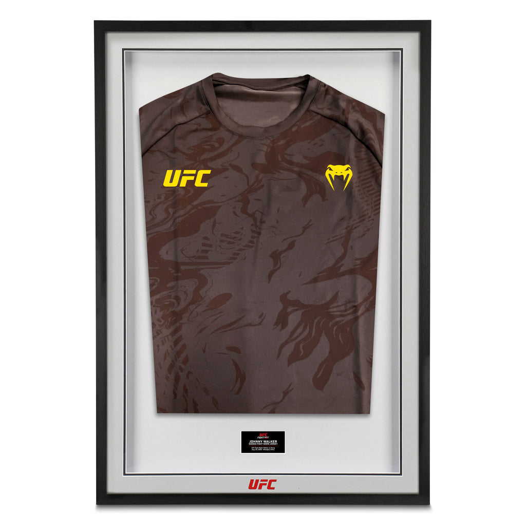 Johnny Walker Signed 1-of-1 Fight Worn Jersey UFC Fight Night: Walker vs Zhang