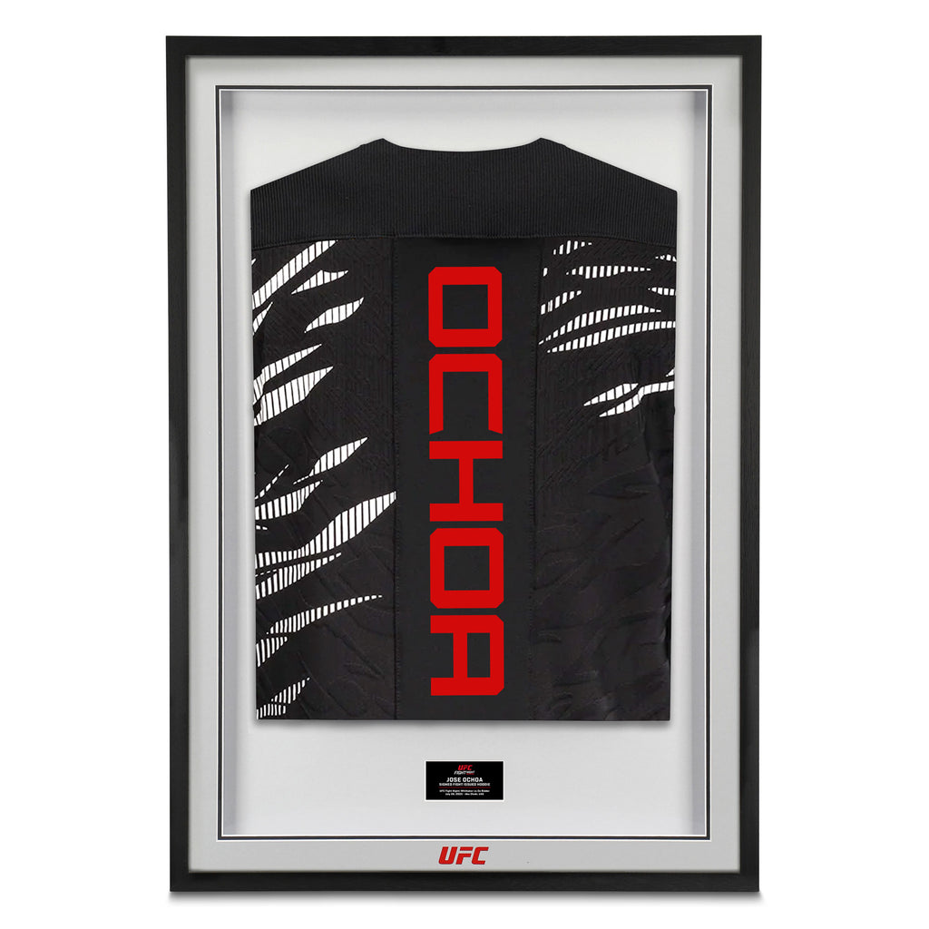 Jose Ochoa Signed 1-of-1 Fight Worn Hoodie UFC Fight Night: Whittaker vs De Ridder