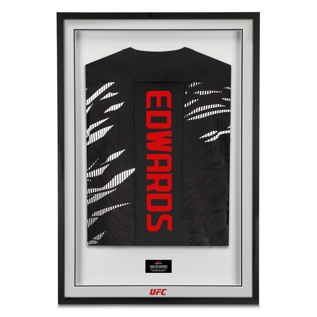 Joselyne Edwards Signed 1-of-1 Fight Worn Hoodie UFC Fight Night: Dolidze vs Hernandez