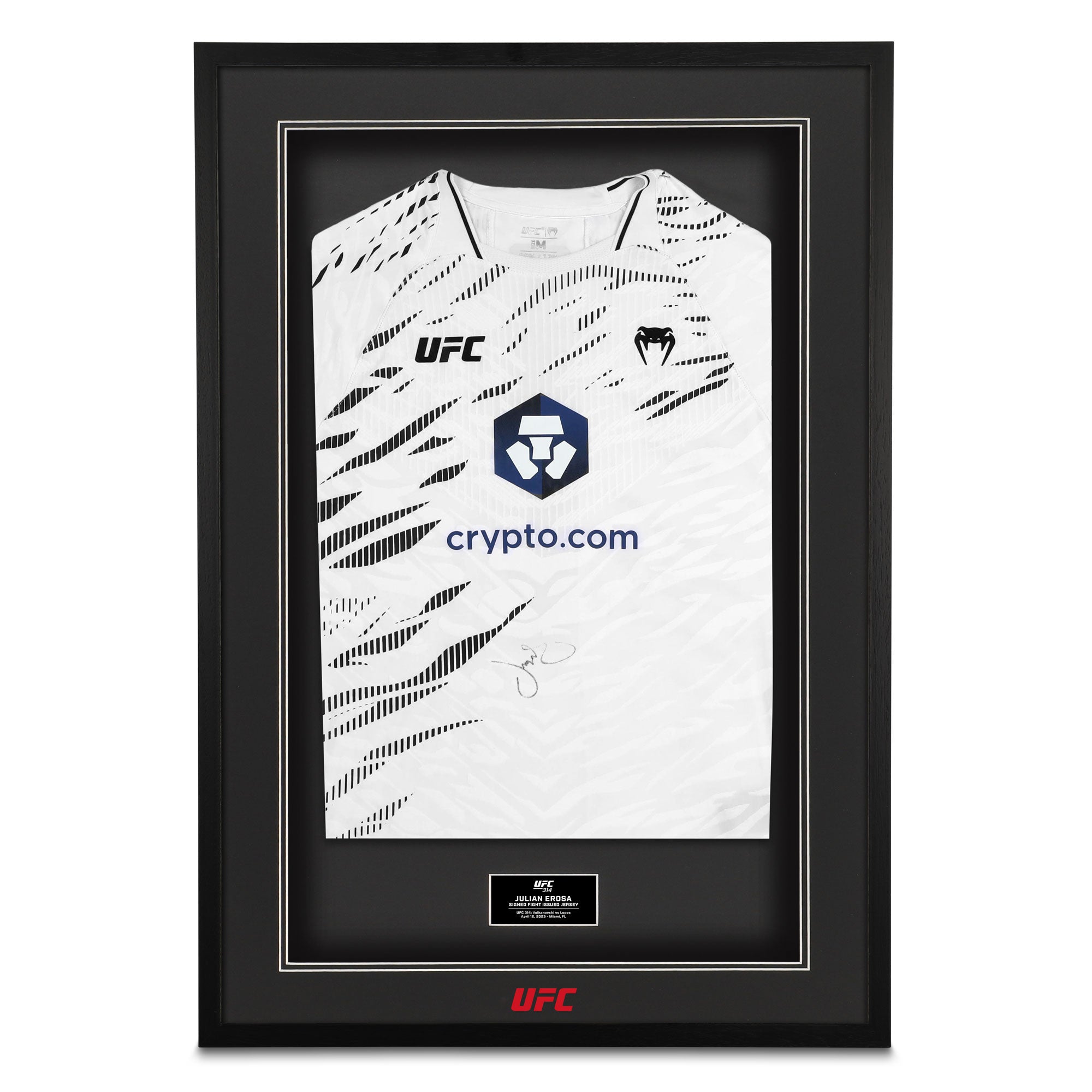 Julian Erosa Signed 1-of-1 Fight Issued Jersey UFC 314: Volkanovski vs Lopes
