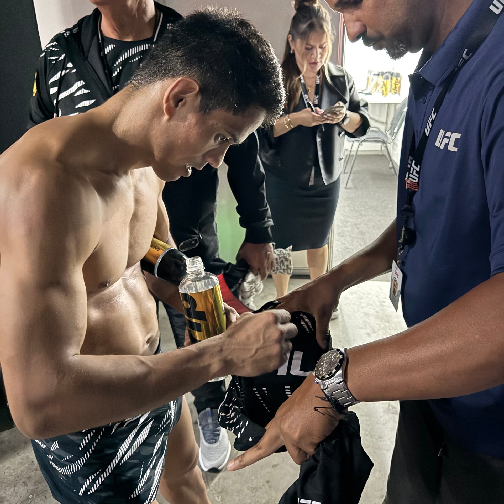 Jafel Filho Signed 1-of-1 Fight Worn Jersey UFC Fight Night: Oliveira vs Gamrot