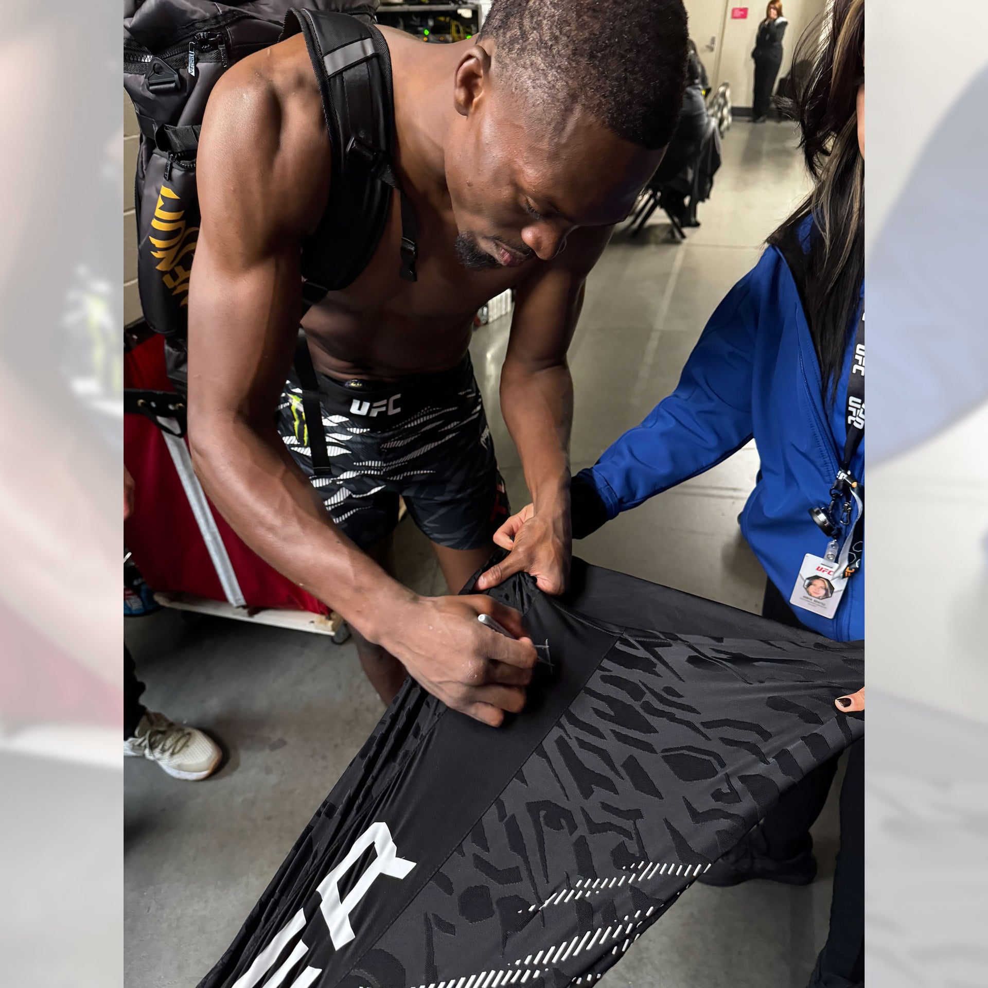 Jalin Turner Signed 1-of-1 Fight Issued Jersey UFC 313: Pereira vs Ankalaev