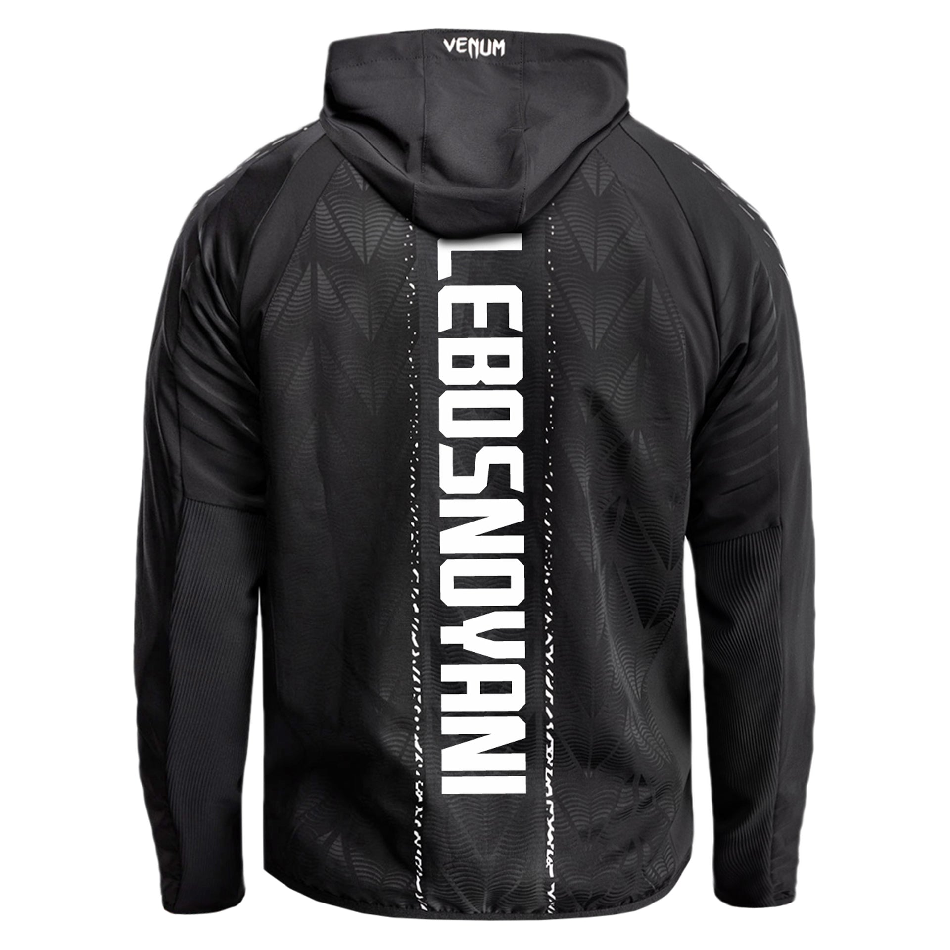 Jean-Paul Lebosnoyani Signed 1-of-1 Fight Worn Hoodie UFC Fight Night: Du Plessis vs Usman