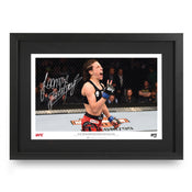 Joanna Jedrzejczyk Signed Photo UFC 185