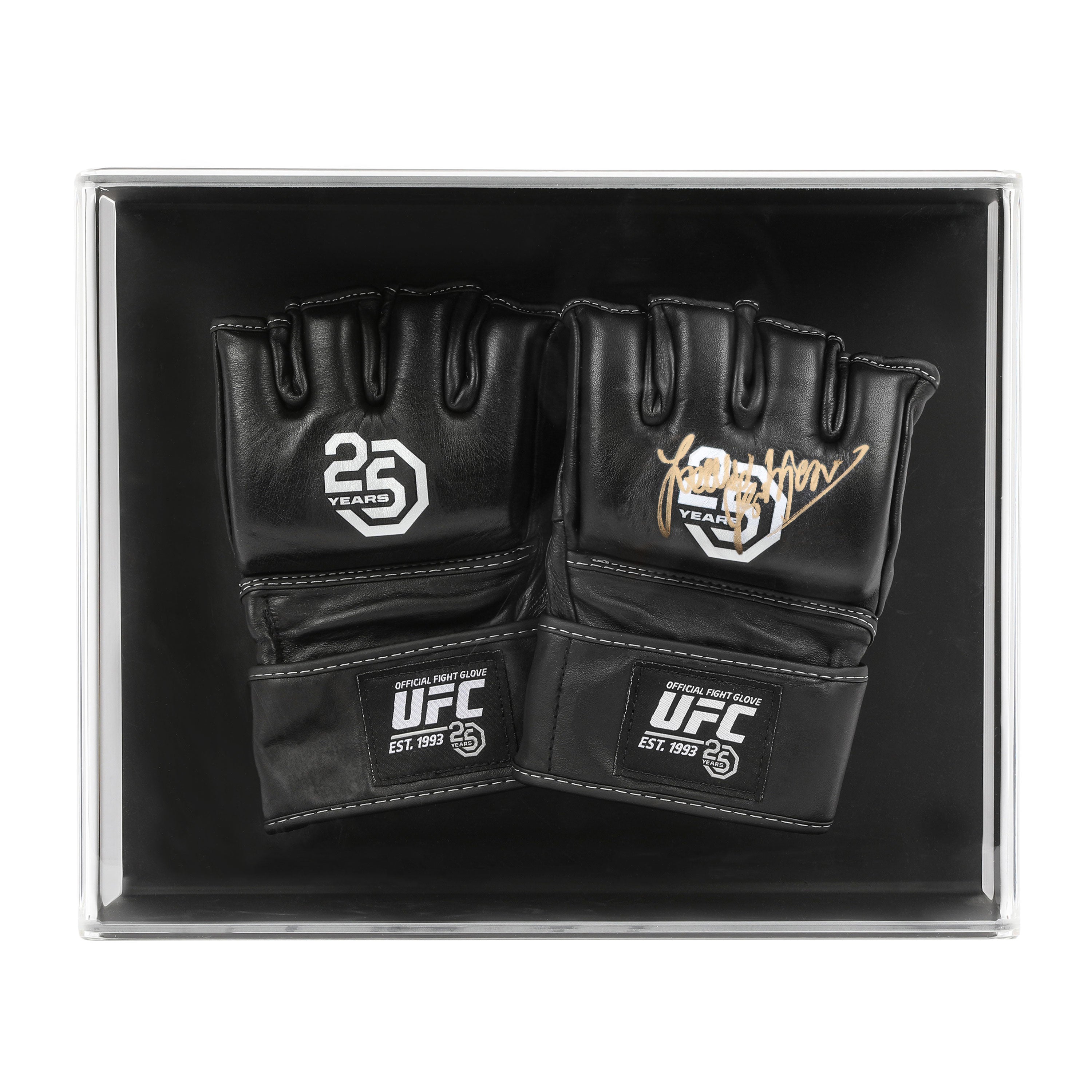 Joanna Jedrzejczyk Signed Official UFC Gloves - 25th Anniversary Edition