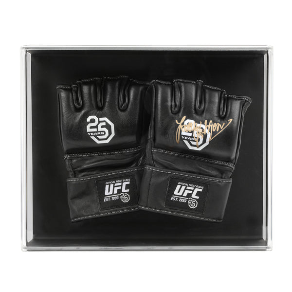Joanna Jedrzejczyk Signed Official UFC Gloves - 25th Anniversary
