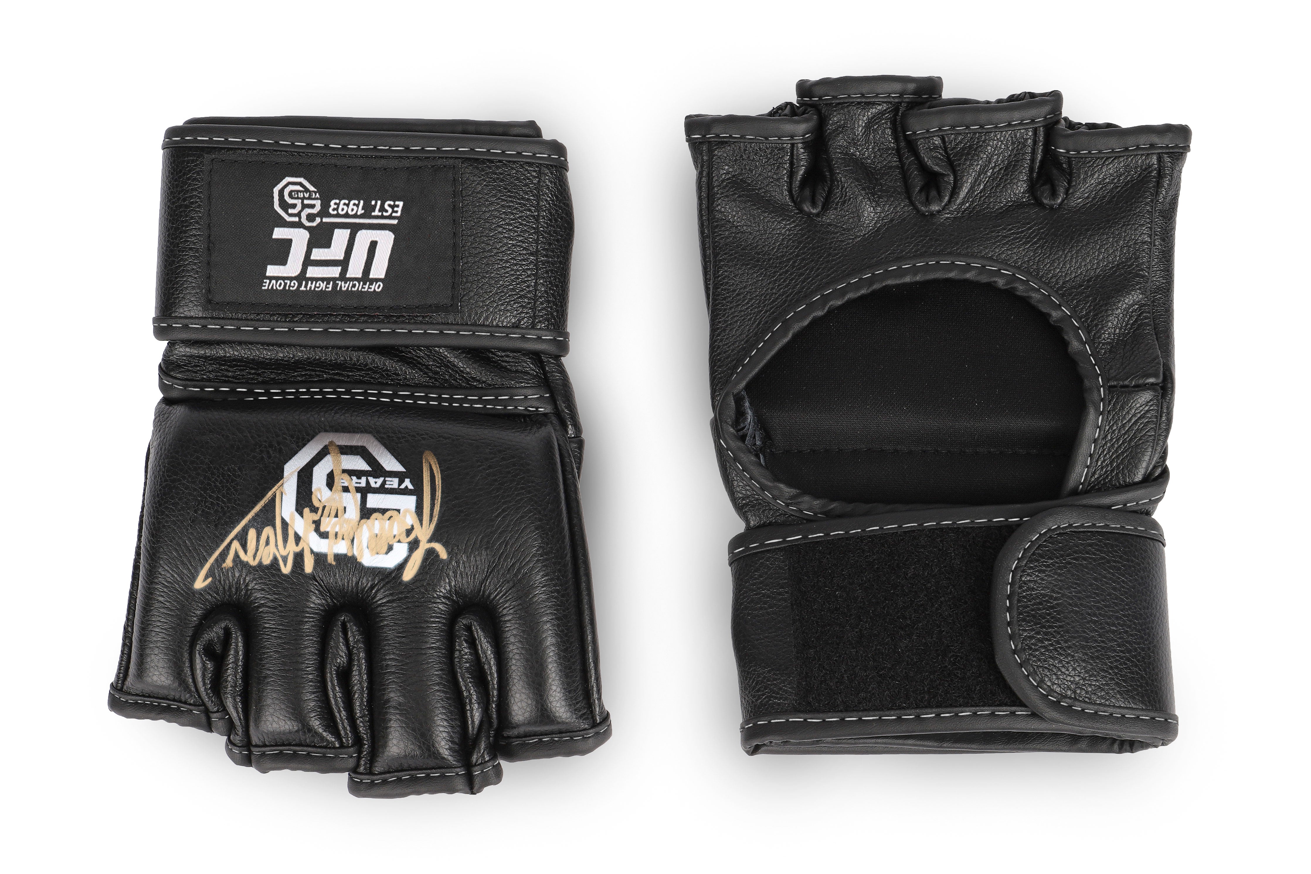 Joanna Jedrzejczyk Signed Official UFC Gloves - 25th Anniversary Edition