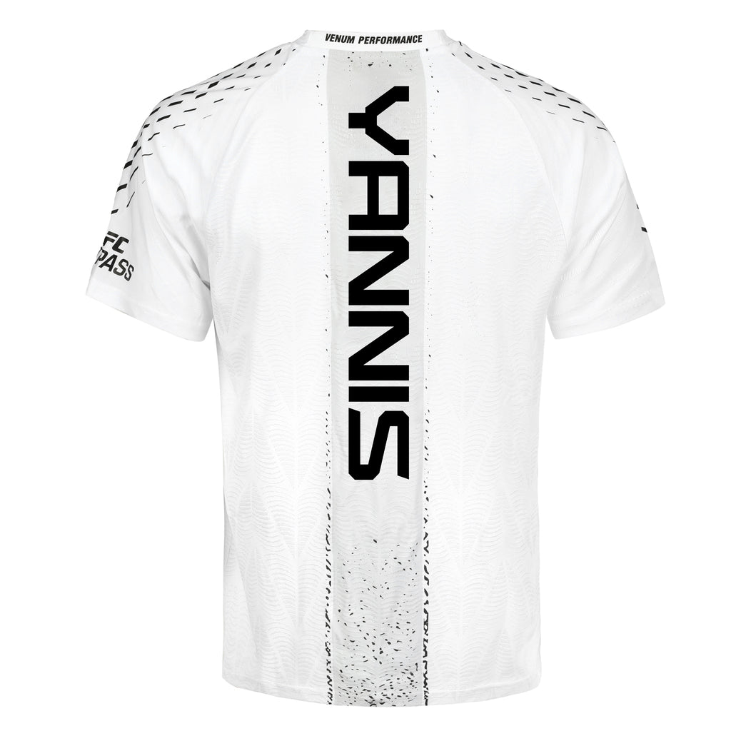 John Yannis Signed 1-of-1 Fight Worn Jersey UFC Fight Night: Muhammad vs Bonfim