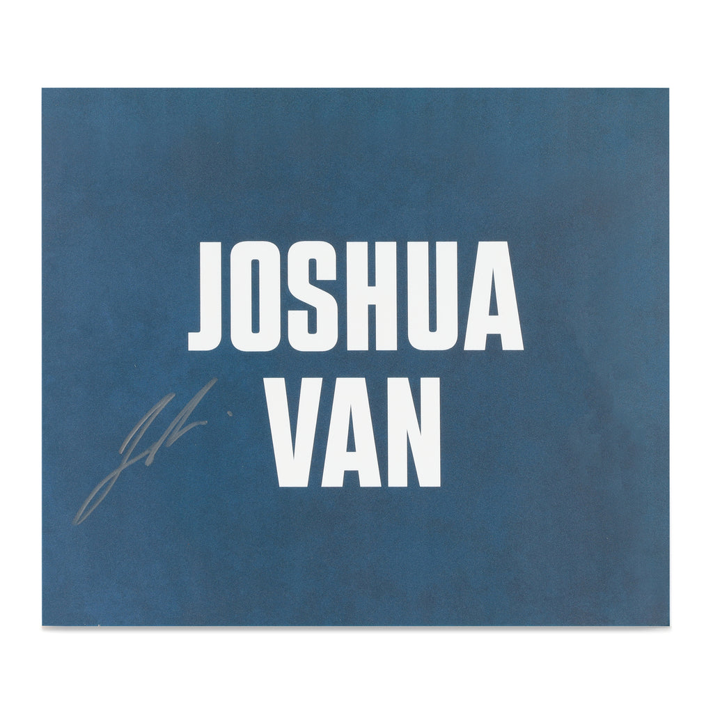 Joshua Van Autographed UFC Freedom 250 Fan Fest Name Sign
