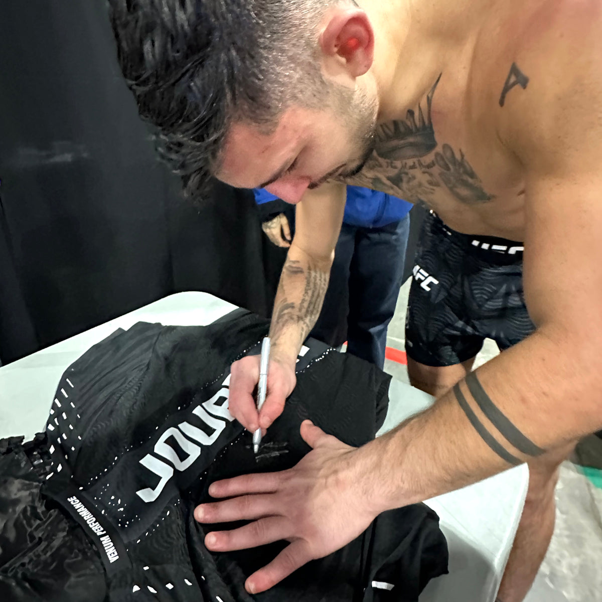 Louis Jourdain Signed 1-of-1 Fight Worn Jersey UFC Fight Night: Buckley vs Malott
