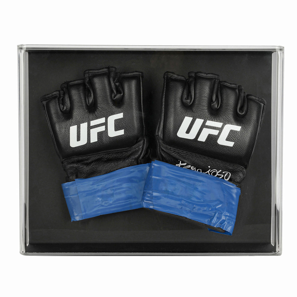 Juan Diaz Signed 1-of-1 Fight Worn Gloves UFC Fight Night: Allen vs Costa