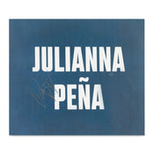 Julianna Peña Autographed UFC Freedom 250 Fan Fest Name Sign