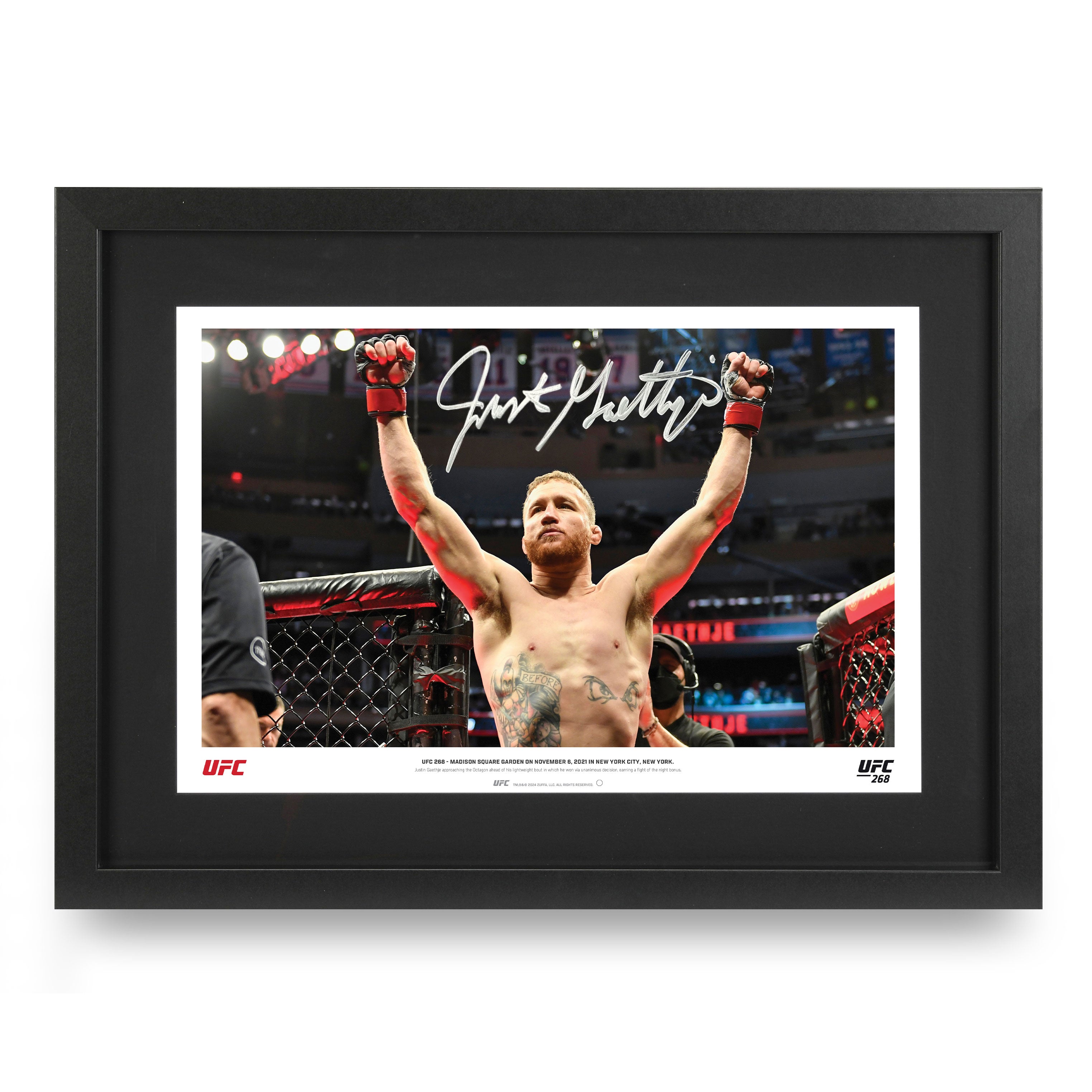 UFC Justin Gaethje カード ジャスティン ゲイジー - メルカリ