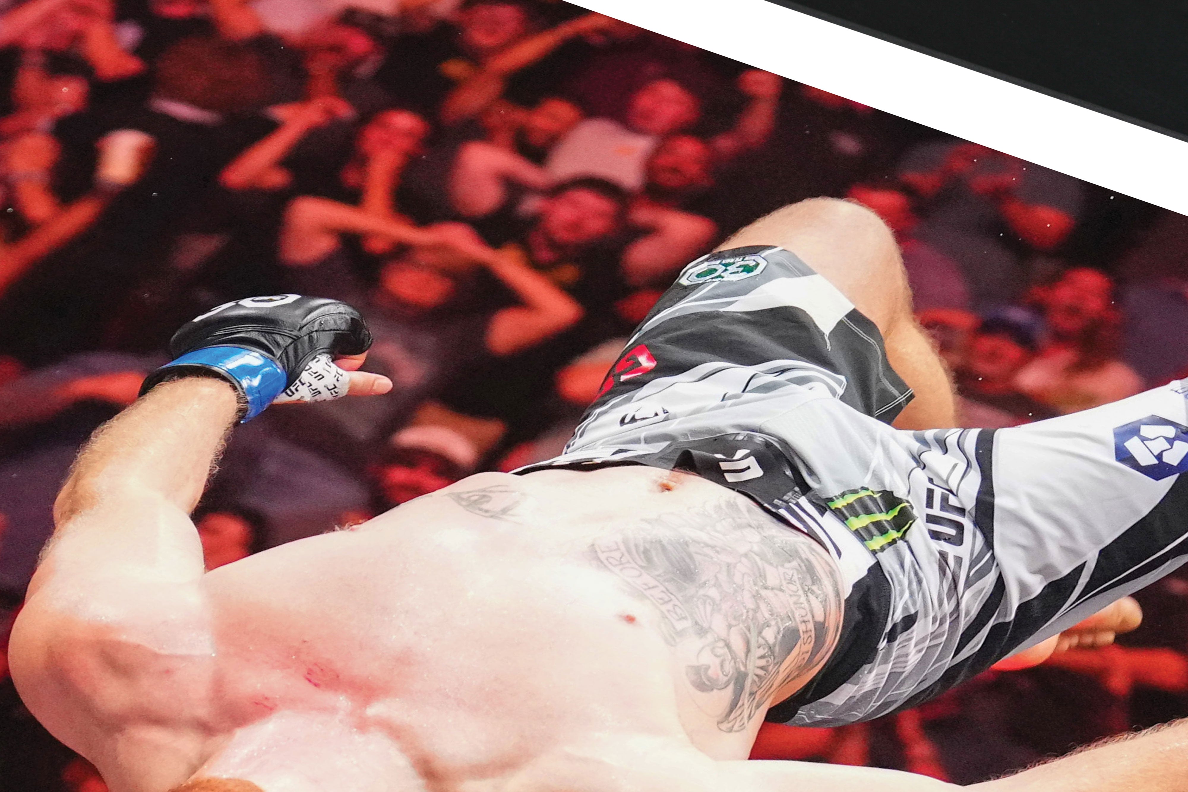 Justin Gaethje Signed Photo UFC 291 - Backflip