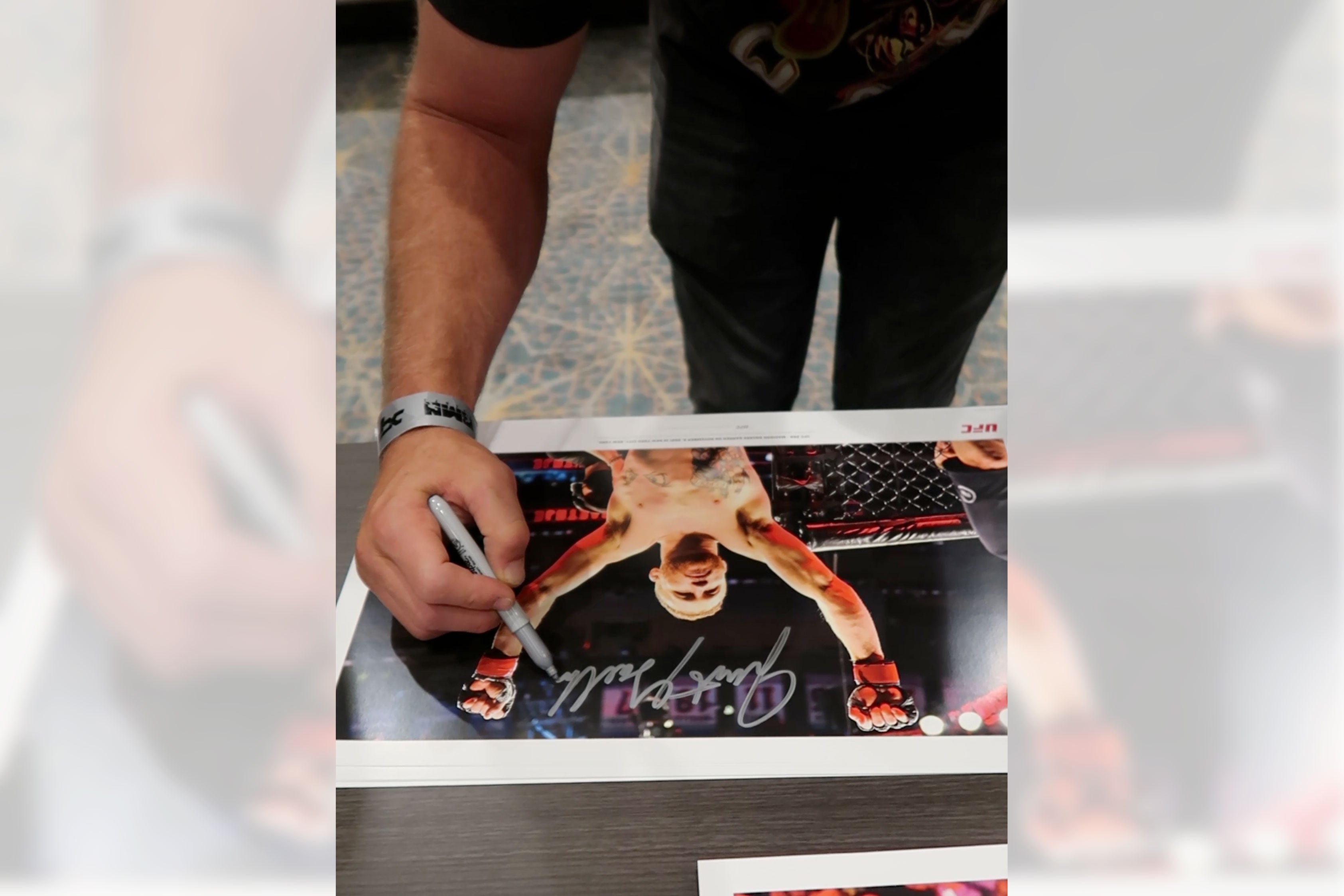 Justin Gaethje Signed Photo UFC 268