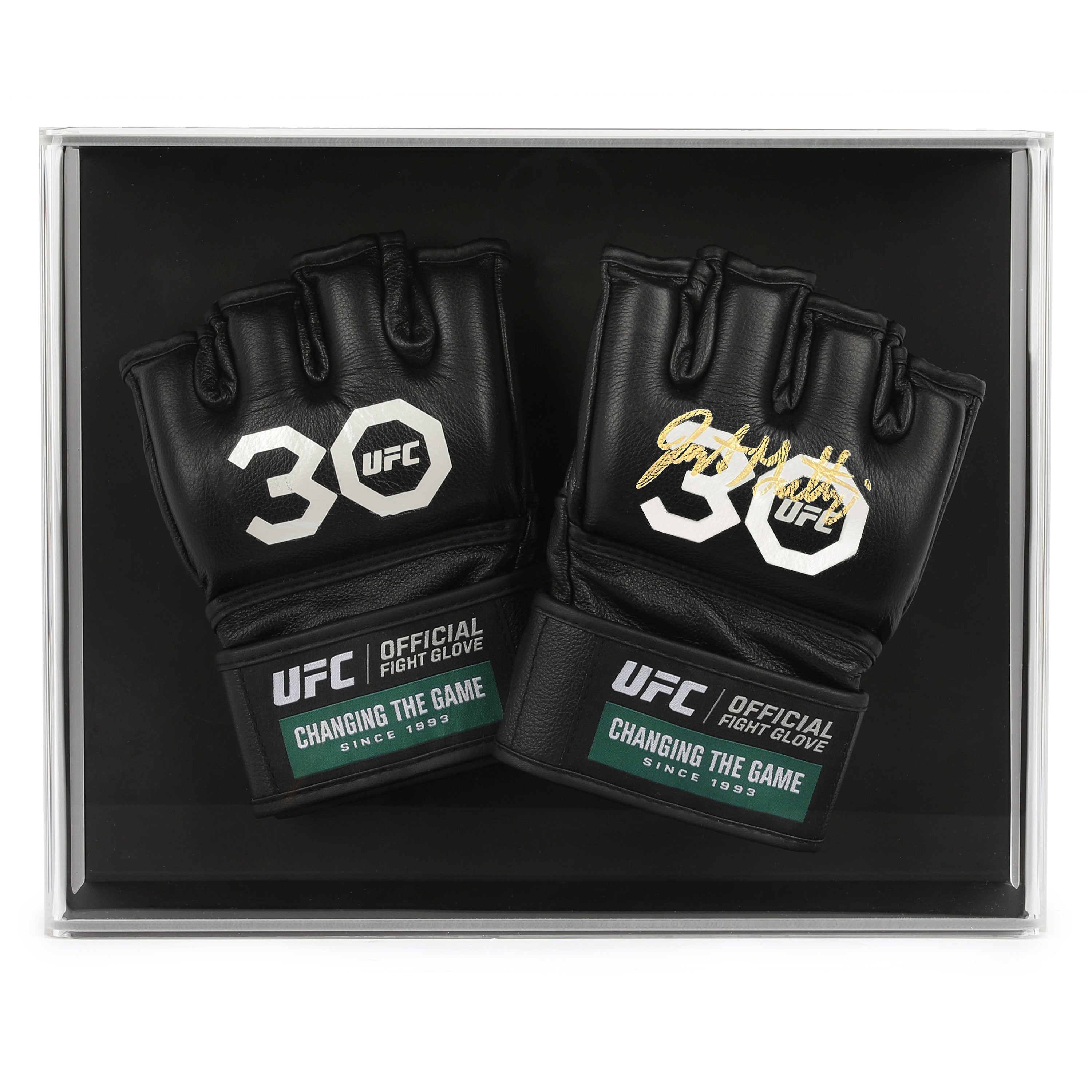 Justin Gaethje Signed Official UFC Gloves - 30th Anniversary Edition