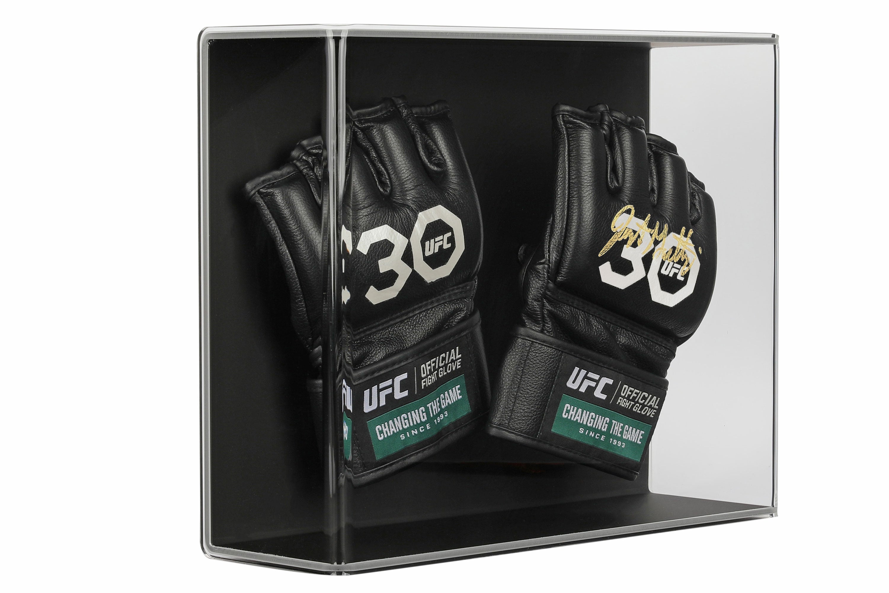 Justin Gaethje Signed Official UFC Gloves 30th Anniversary