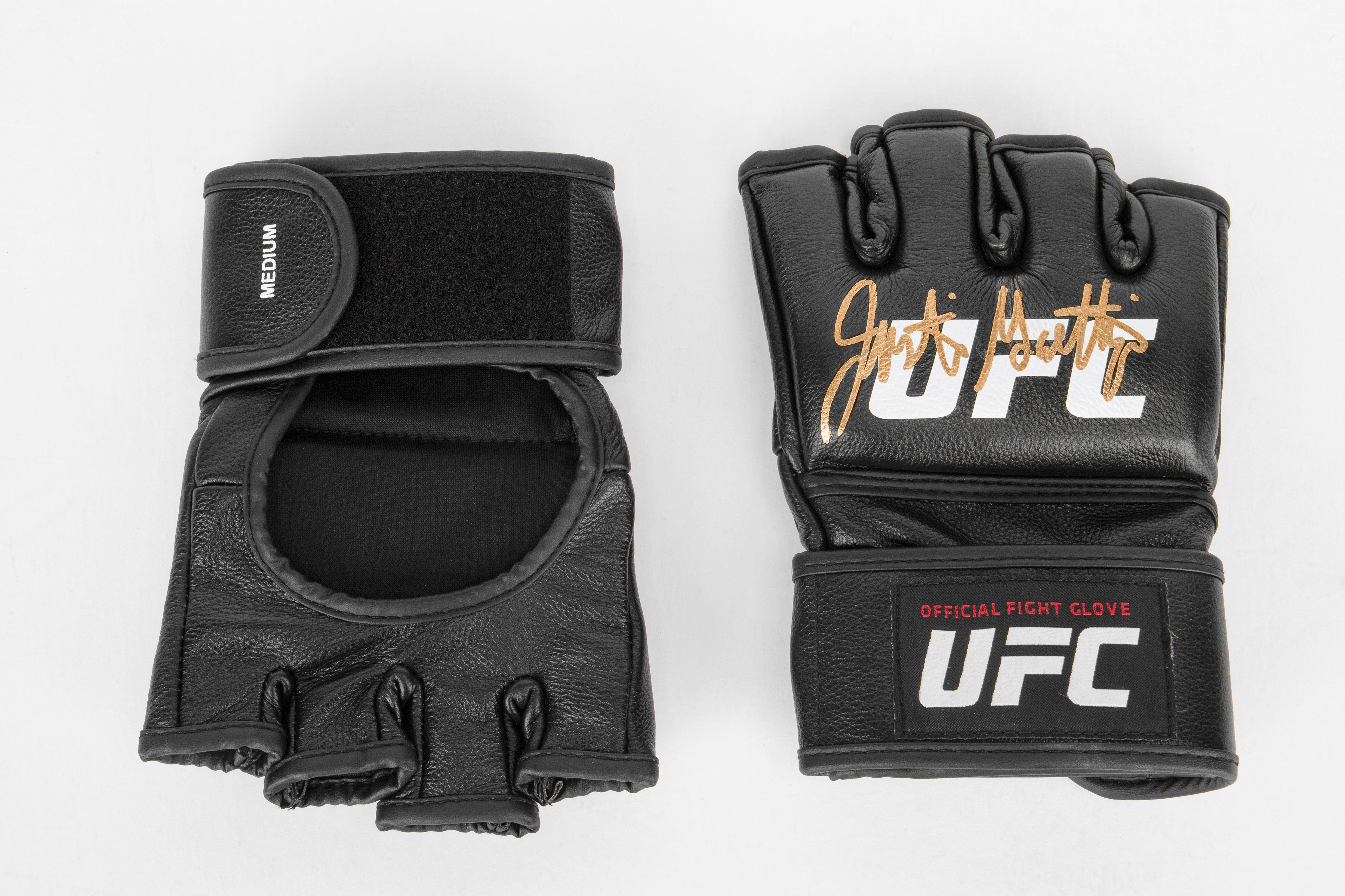 Justin Gaethje Signed Official UFC Gloves