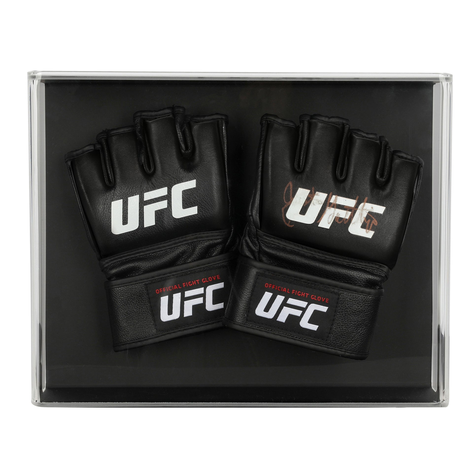 Justin Gaethje Signed Official UFC Gloves – Signature Variation