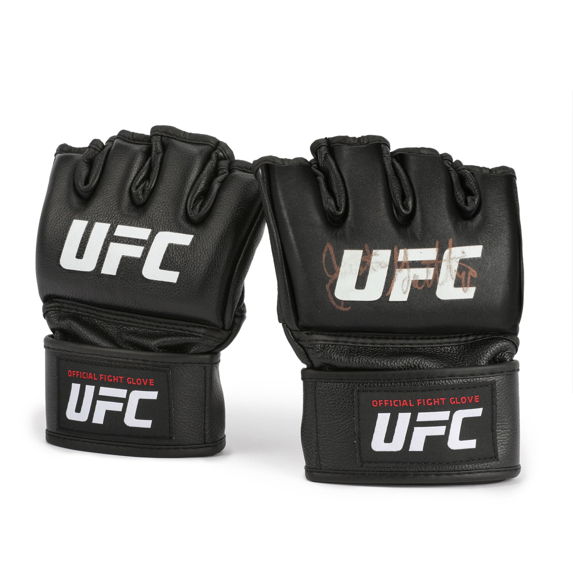 Justin Gaethje Signed Official UFC Gloves – Signature Variation