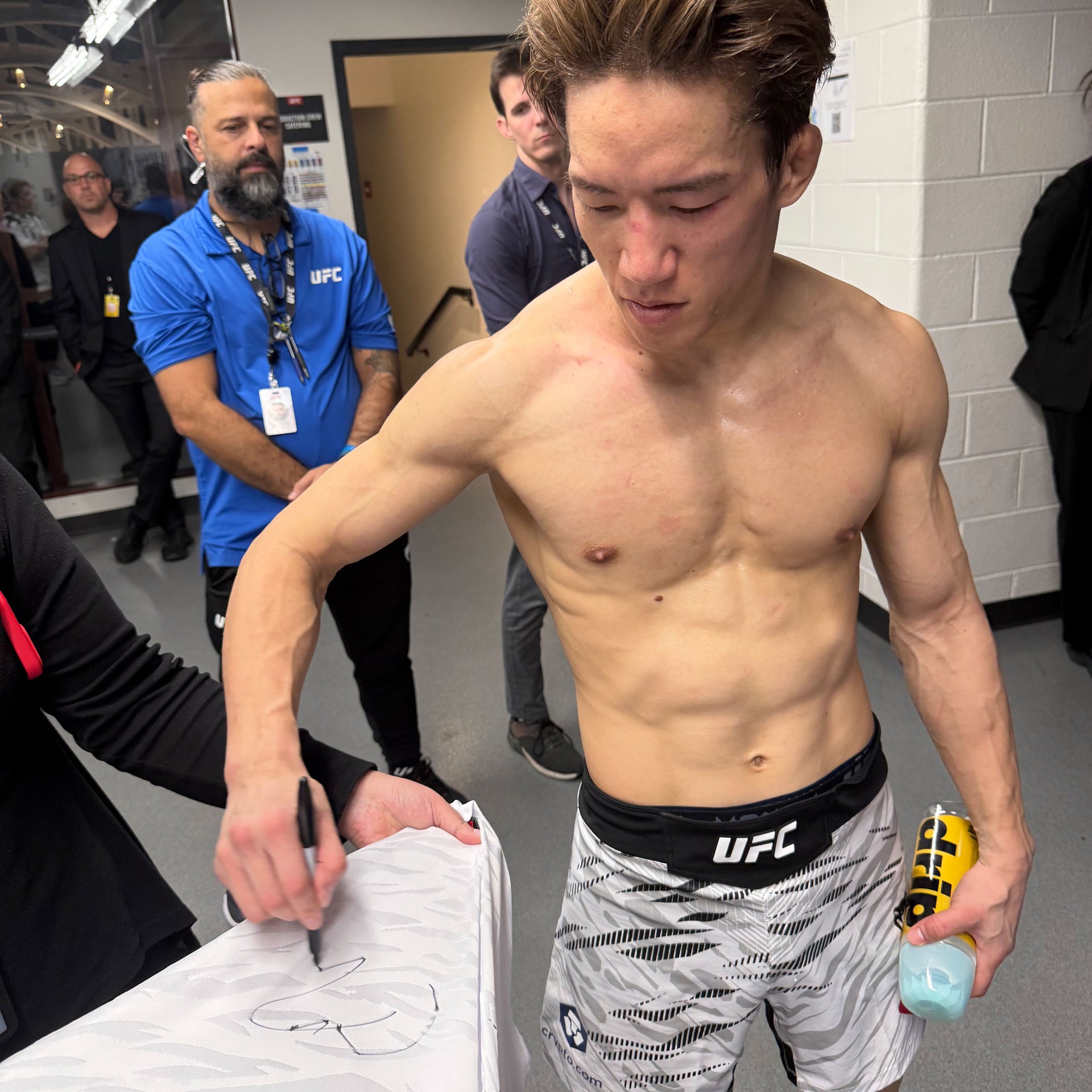 Kai Asakura Signed 1-of-1 Fight Worn Jersey UFC 319: Du Plessis vs Chimaev