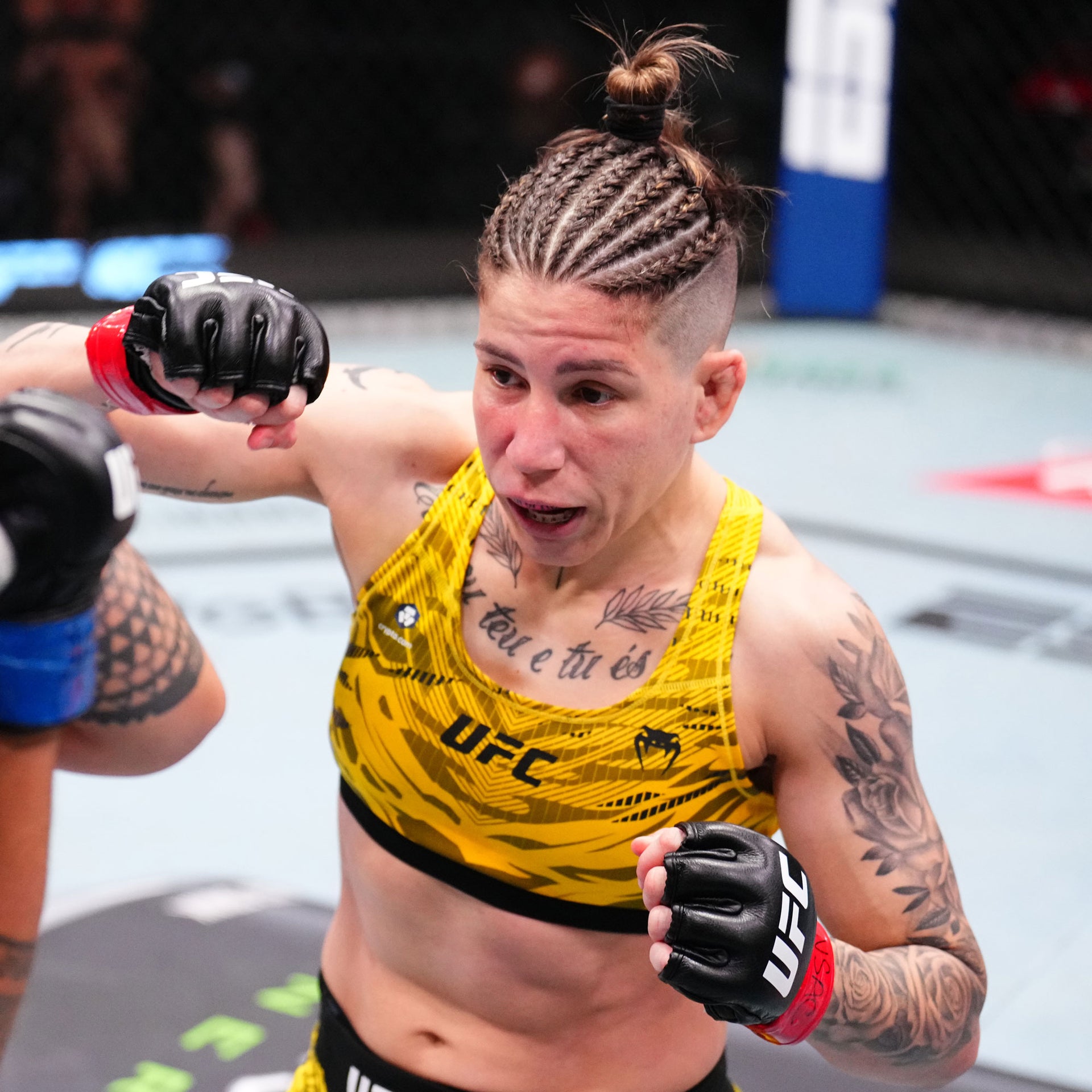 Karol Rosa Signed 1-of-1 Fight Worn Jersey UFC Fight Night: Taira vs Park