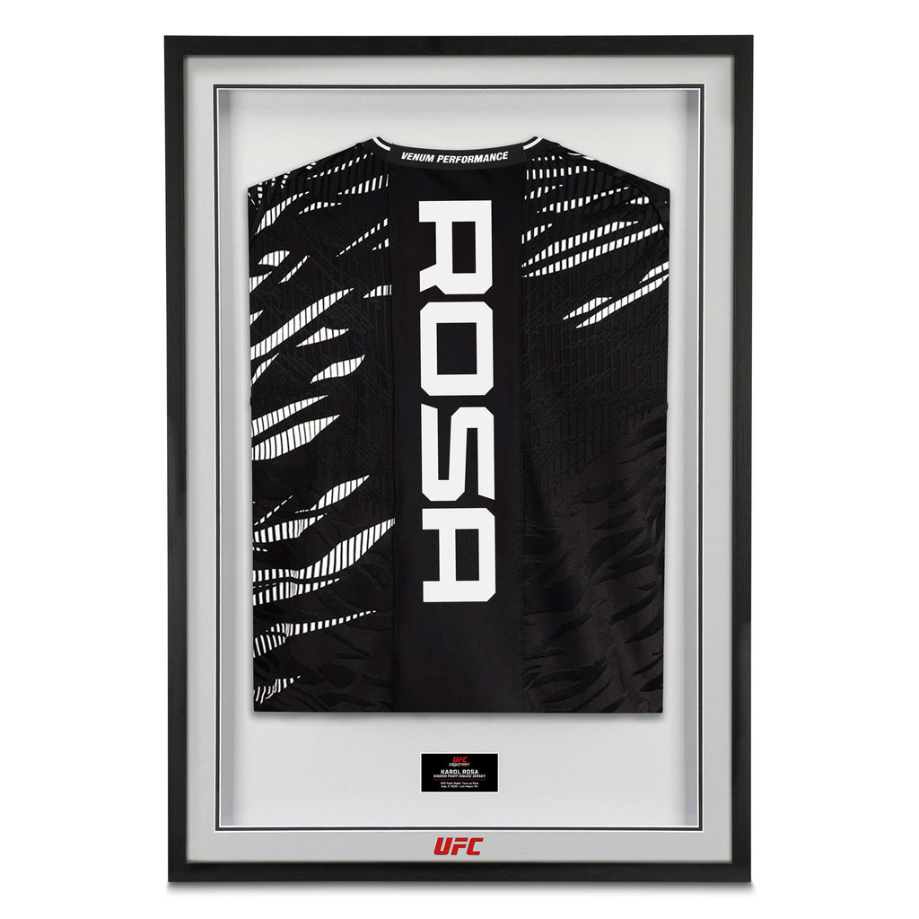 Karol Rosa Signed 1-of-1 Fight Worn Jersey UFC Fight Night: Taira vs Park