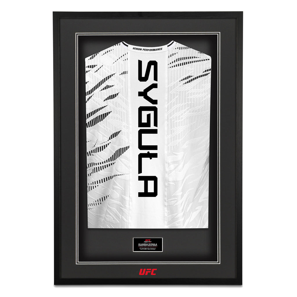 Klaudia Sygula Signed 1-of-1 Fight Issued Jersey UFC Fight Night: Hill vs Rountree Jr