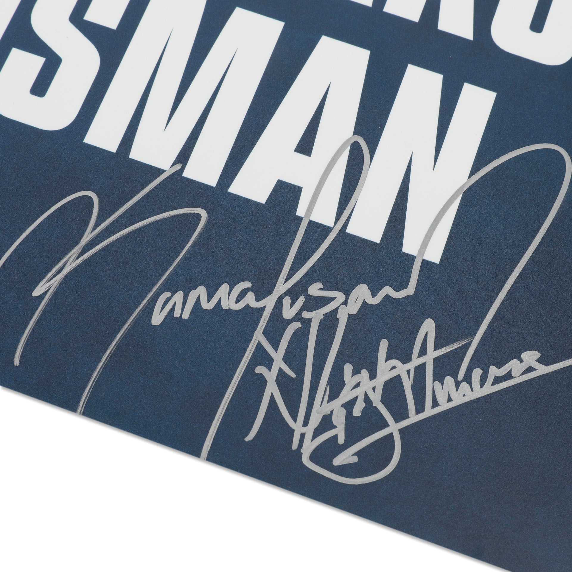 Kamaru Usman Autographed UFC Freedom 250 Fan Fest Name Sign