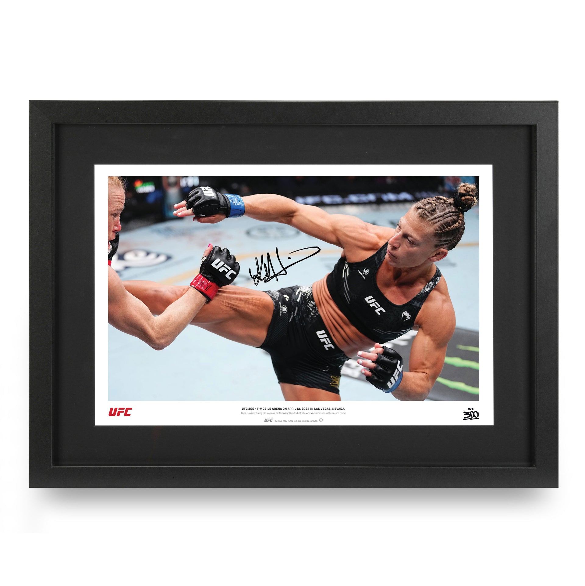Kayla Harrison Signed Photo UFC 300