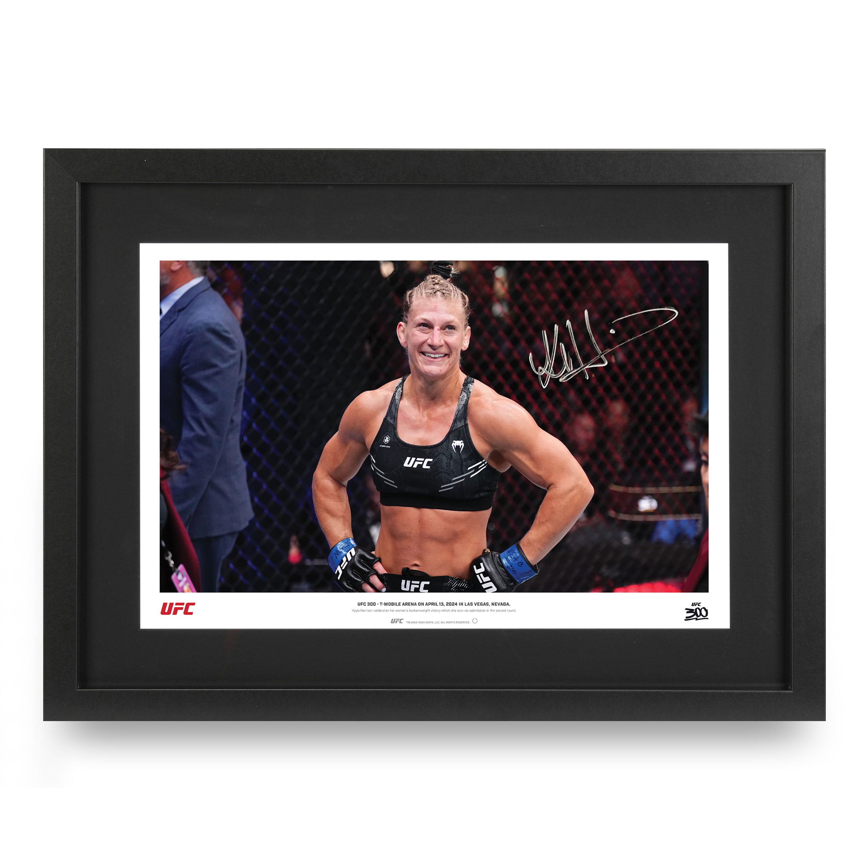 Kayla Harrison Signed Photo UFC 300 – UFC Collectibles