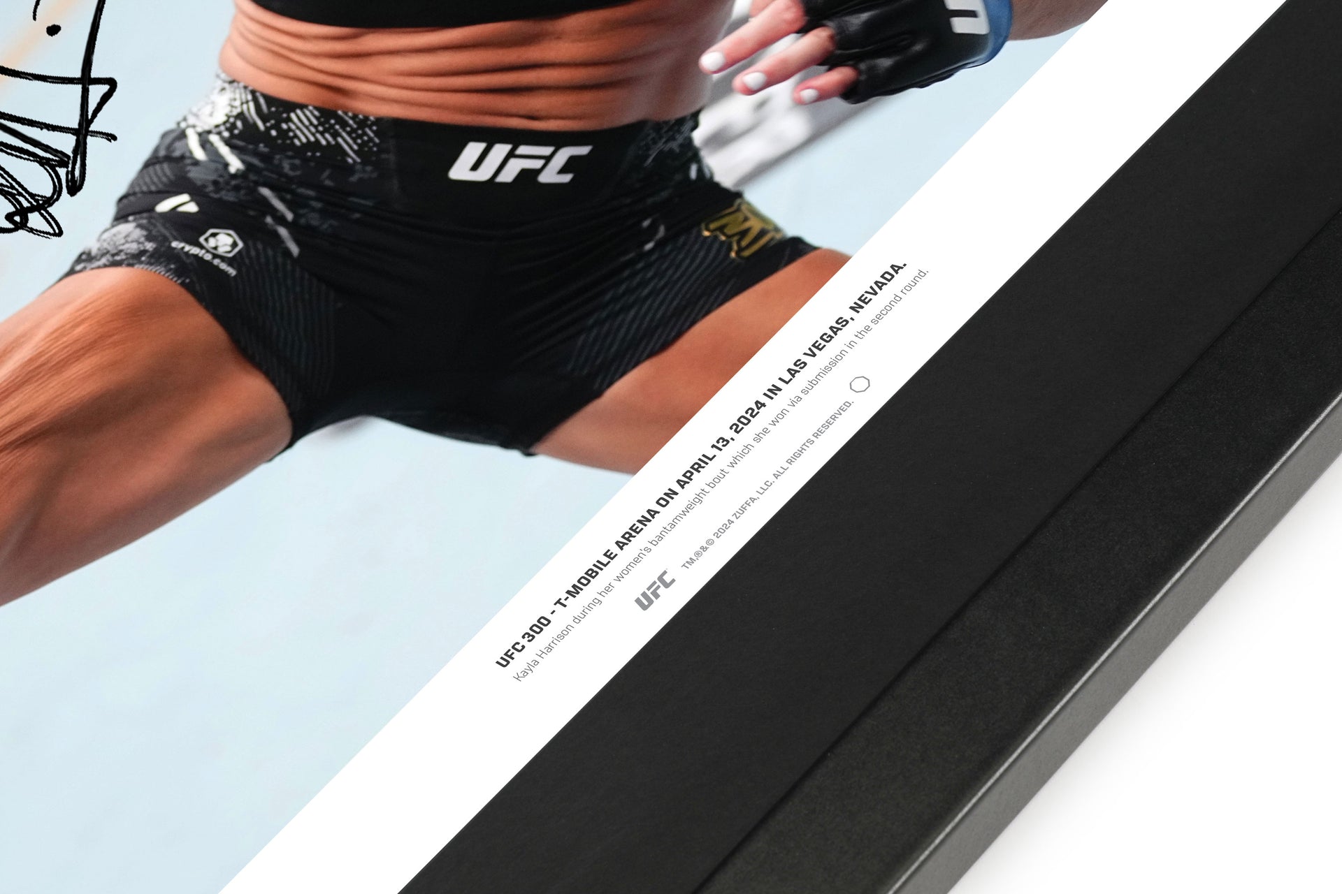 Kayla Harrison Signed Photo UFC 300